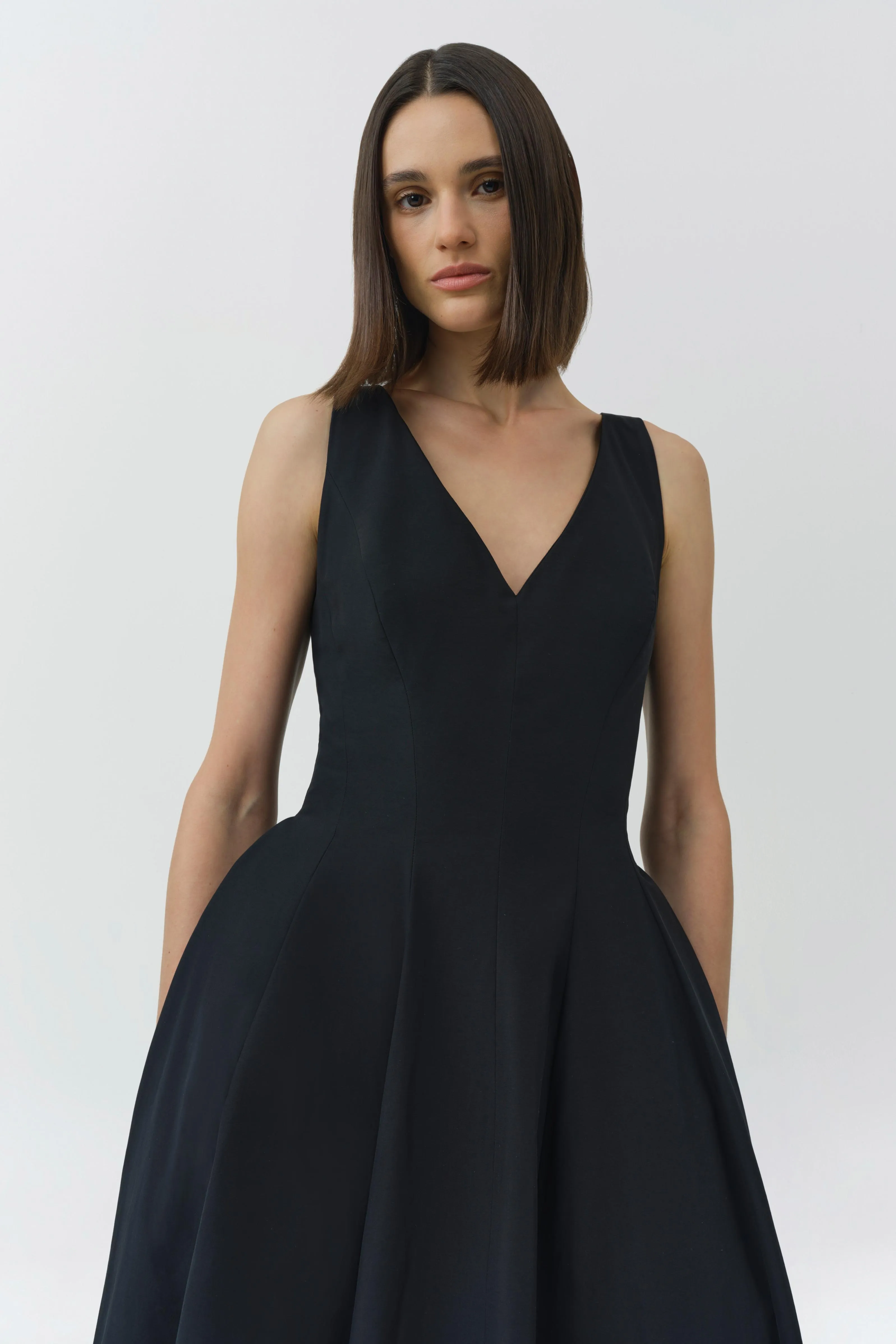 Mira Cotton Faille Lace Midi Dress sold by Simkhai product image thumbnail 3