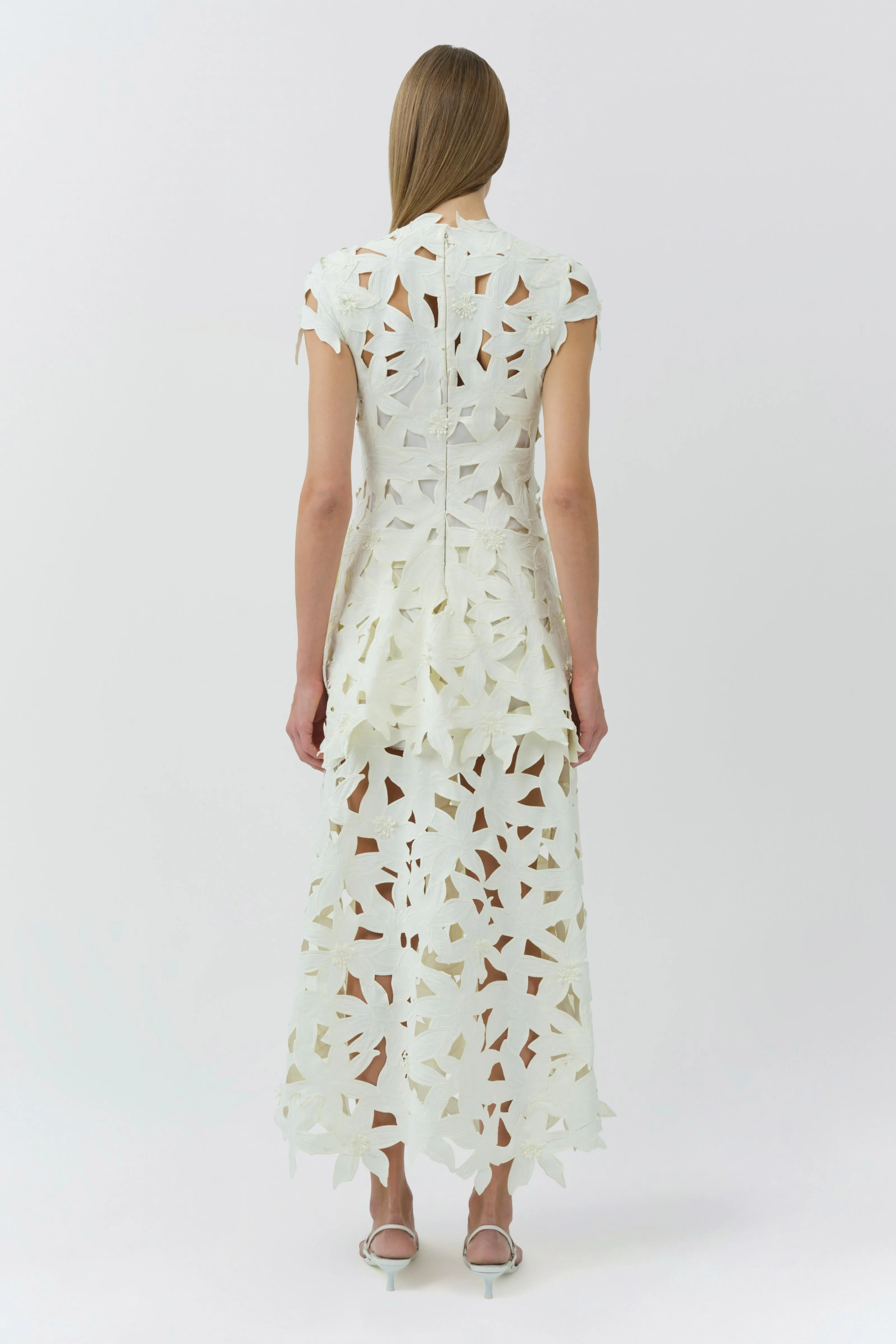 Neve Embroidered Cotton Midi Dress sold by Simkhai product image thumbnail 5