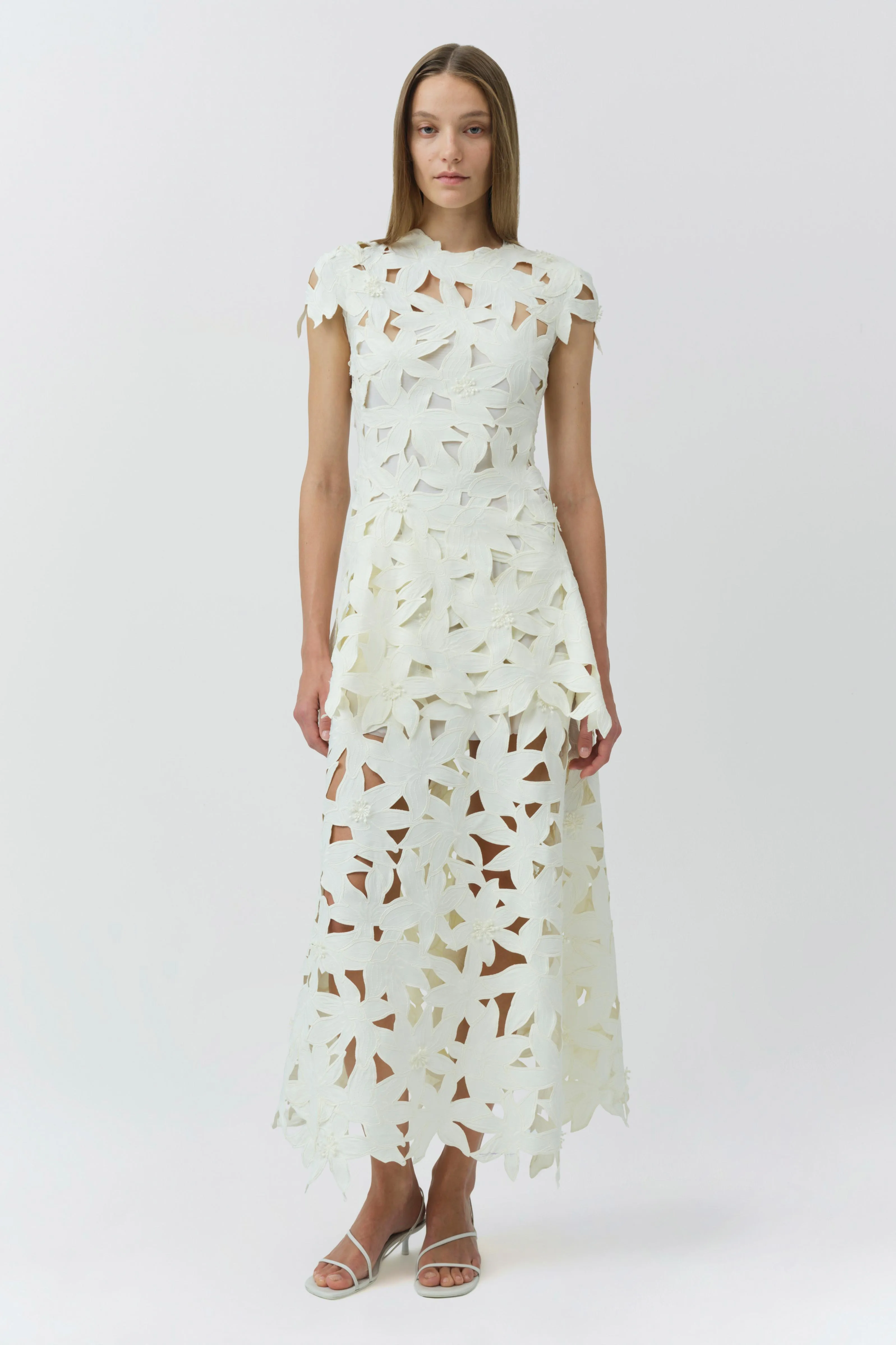 Neve Embroidered Cotton Midi Dress sold by Simkhai product image thumbnail 2