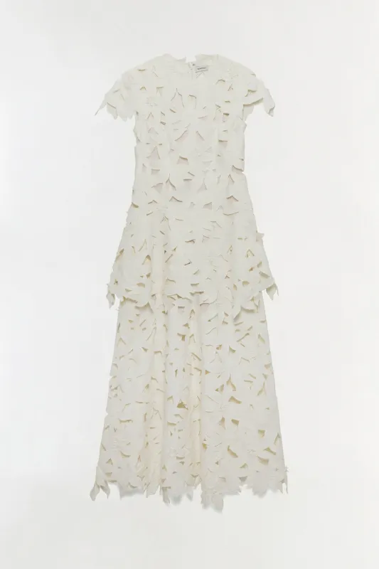 Neve Embroidered Cotton Midi Dress made by Simkhai