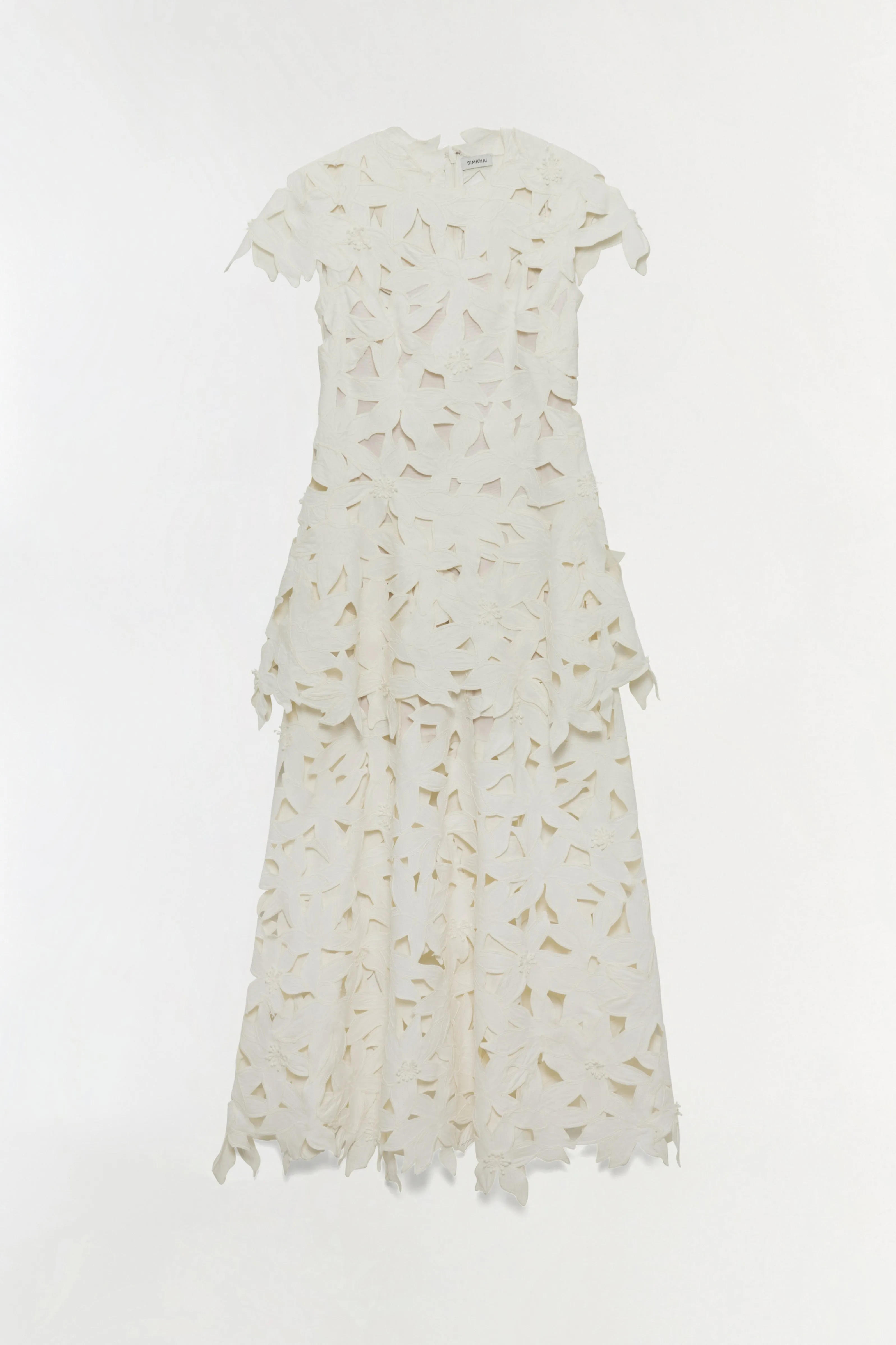 Neve Embroidered Cotton Midi Dress sold by Simkhai