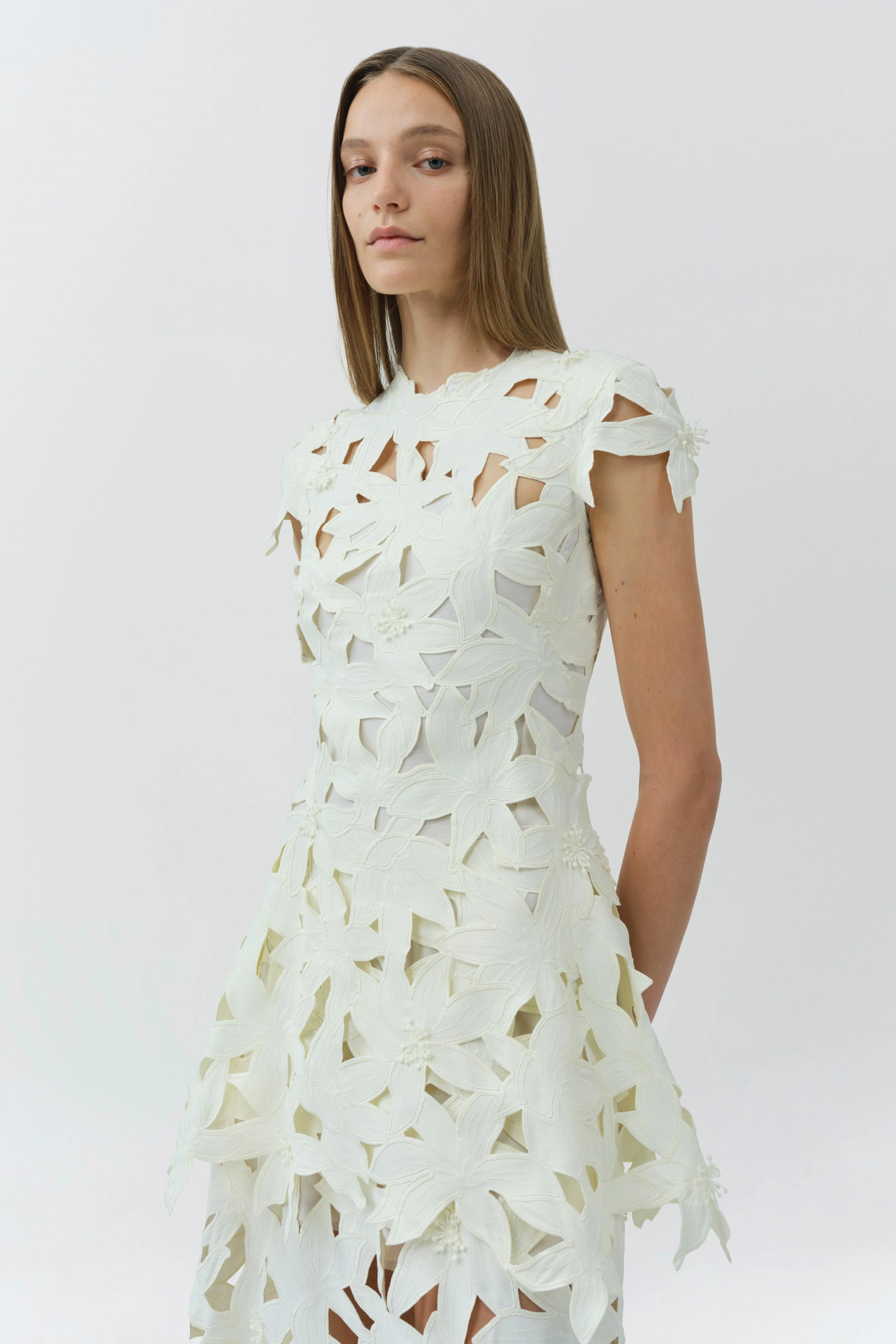 Neve Embroidered Cotton Midi Dress sold by Simkhai product image thumbnail 3