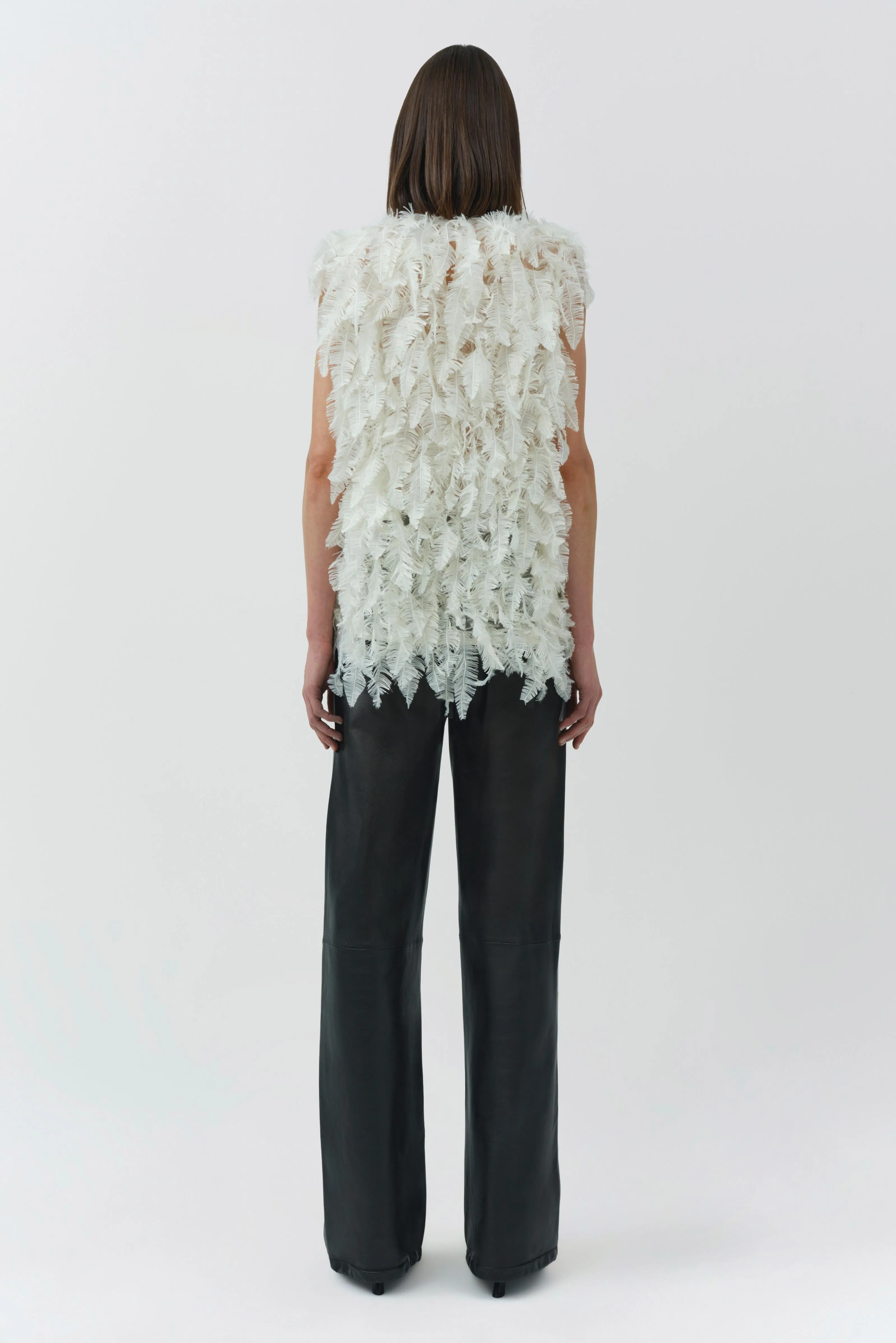 Fei Feathery Satin Top sold by Simkhai product image thumbnail 5