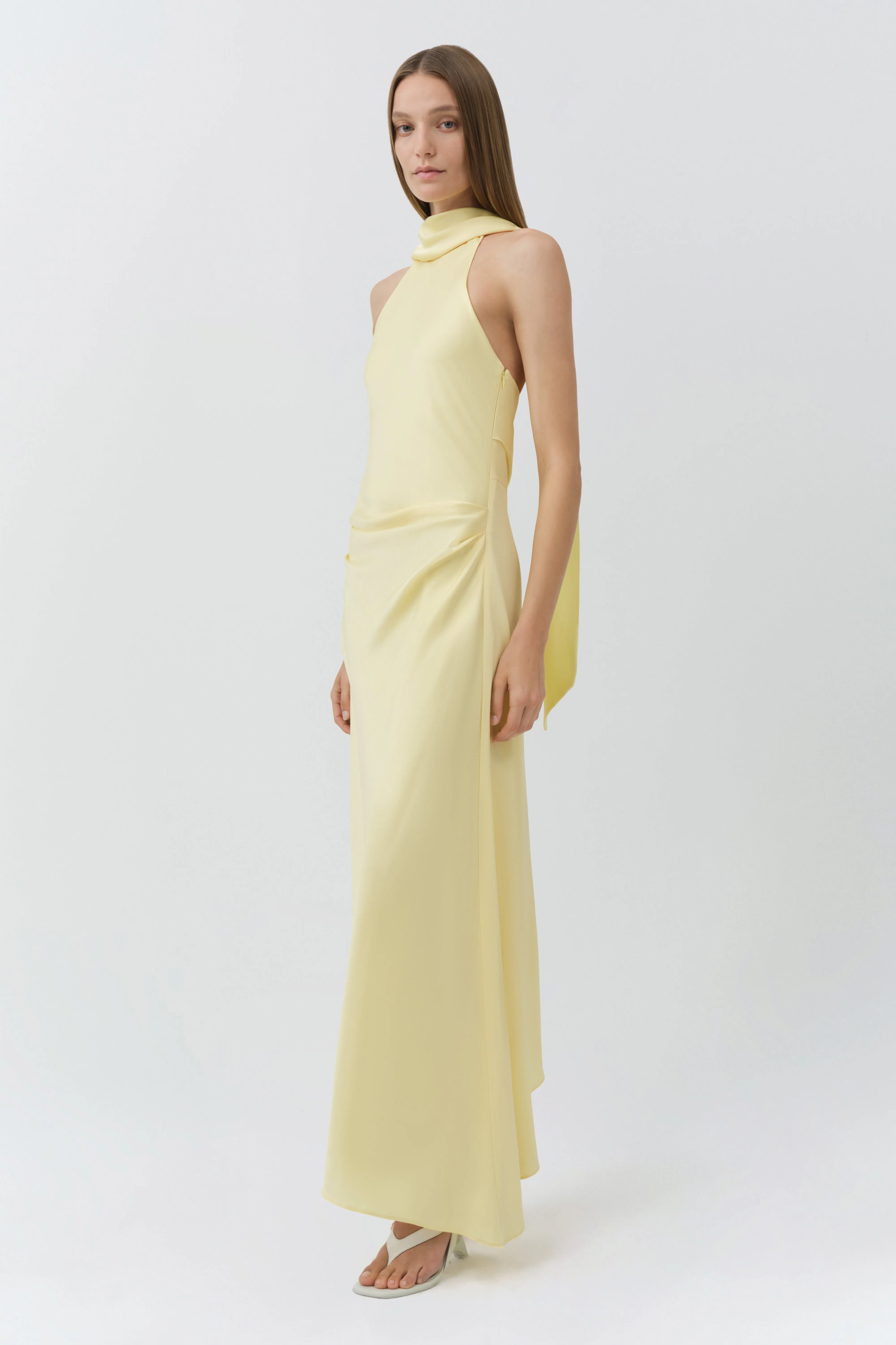 Monica Satin Midi Dress sold by Simkhai product image thumbnail 4