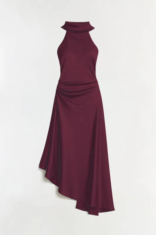Monica Satin Dress made by Simkhai