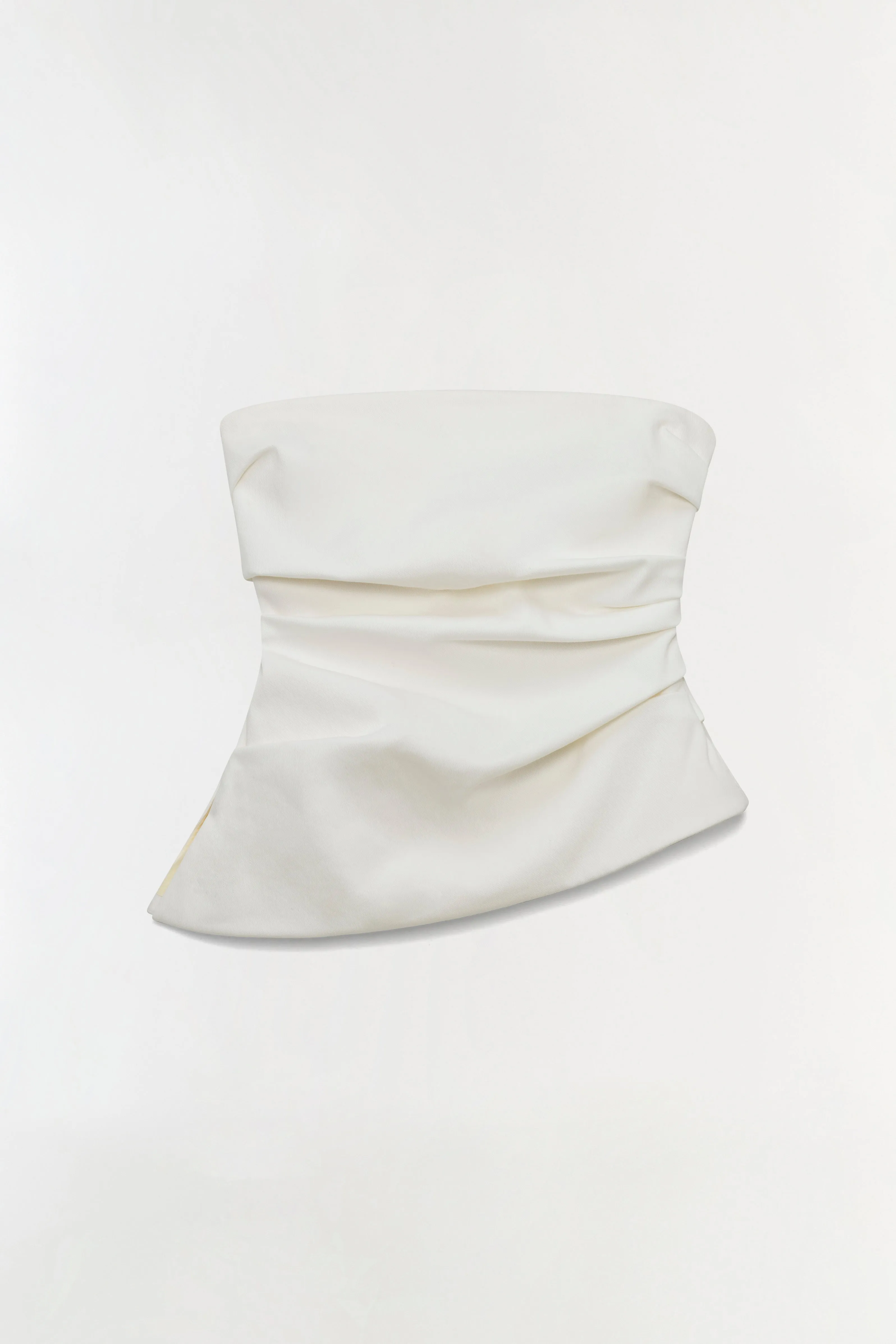 Emerson Ruched Bustier Top sold by Simkhai
