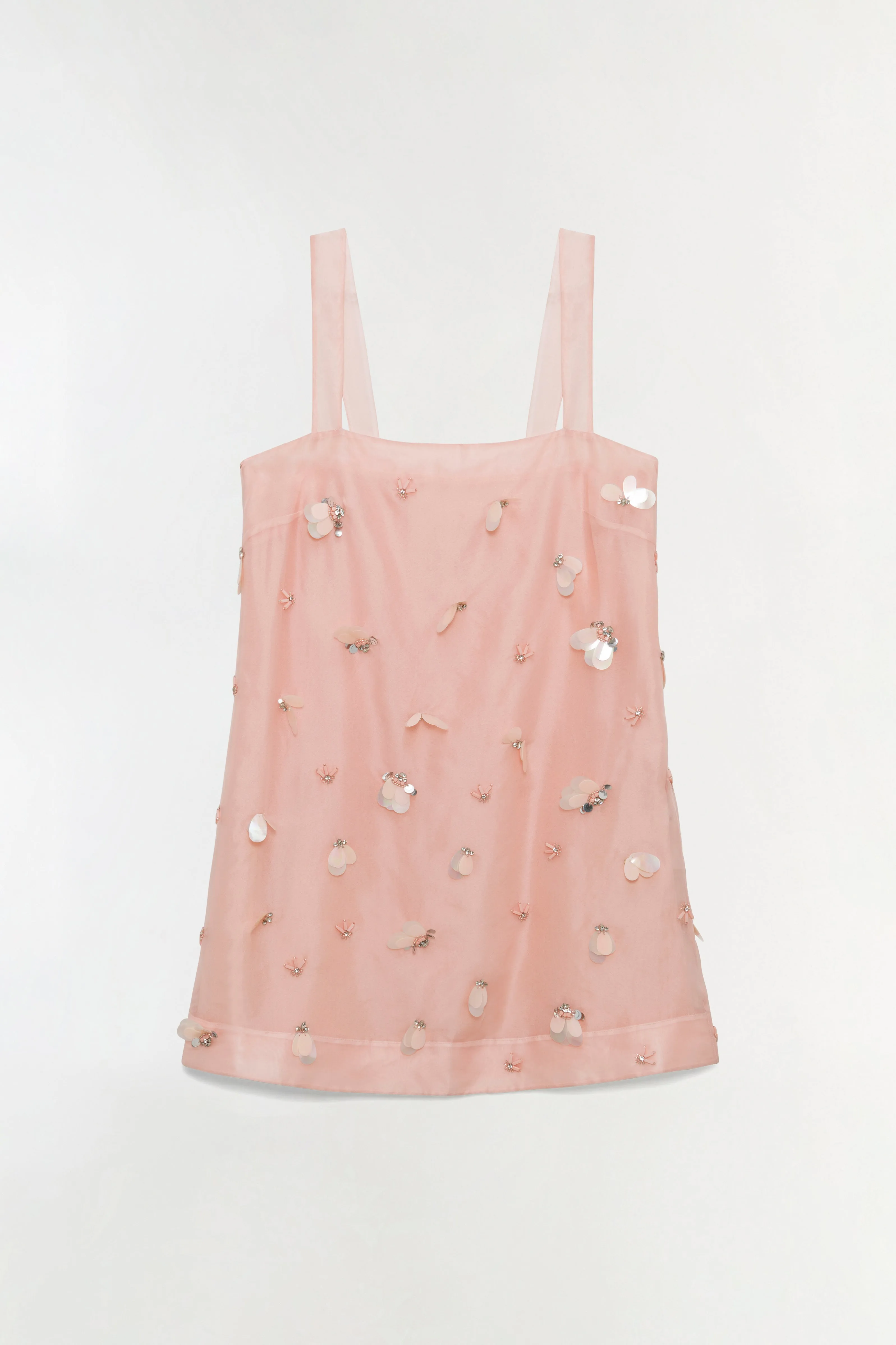 Sumi Embellished Organza Mini Dress sold by Simkhai