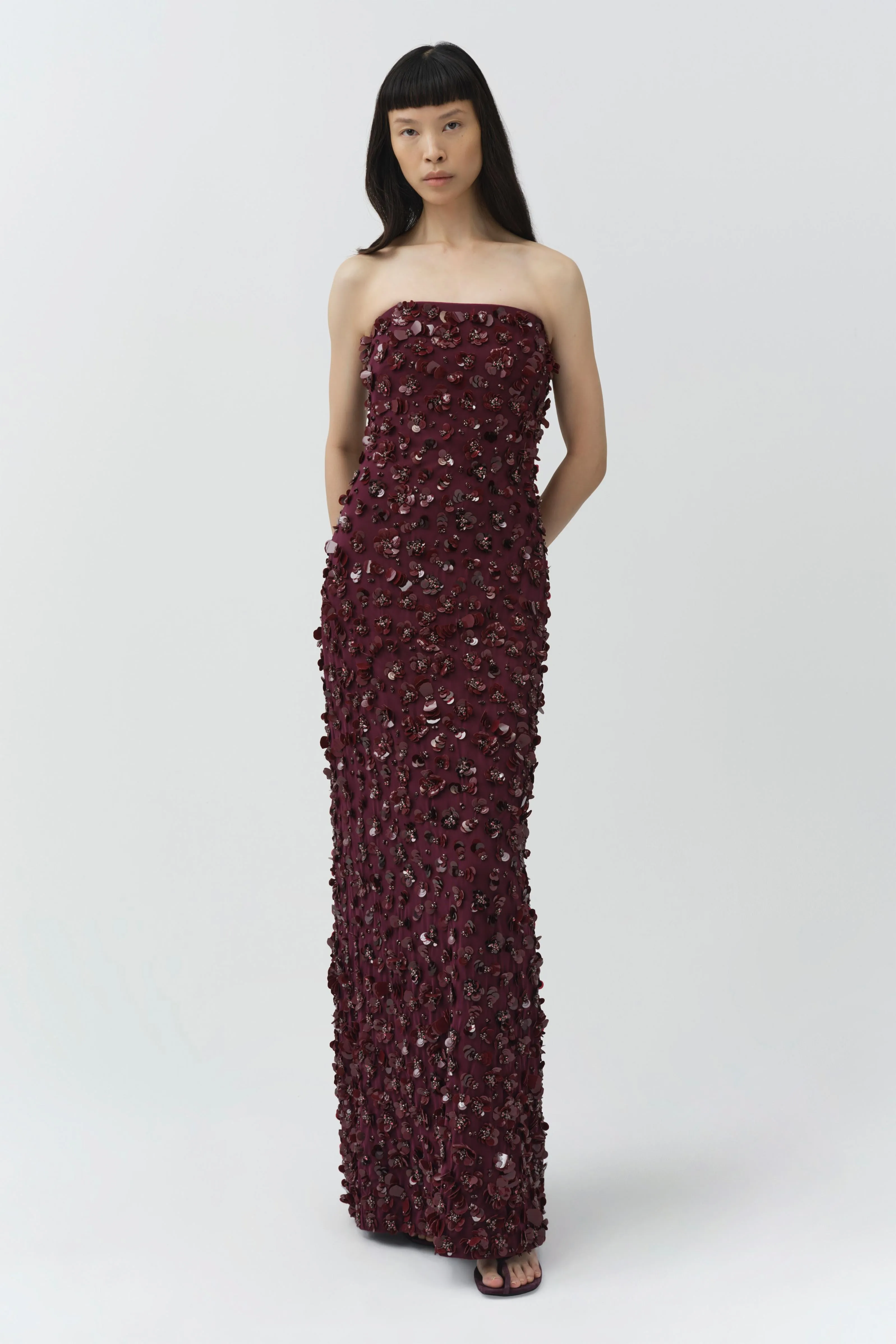 Serafina Strapless Embellished Gown sold by Simkhai product image thumbnail 4