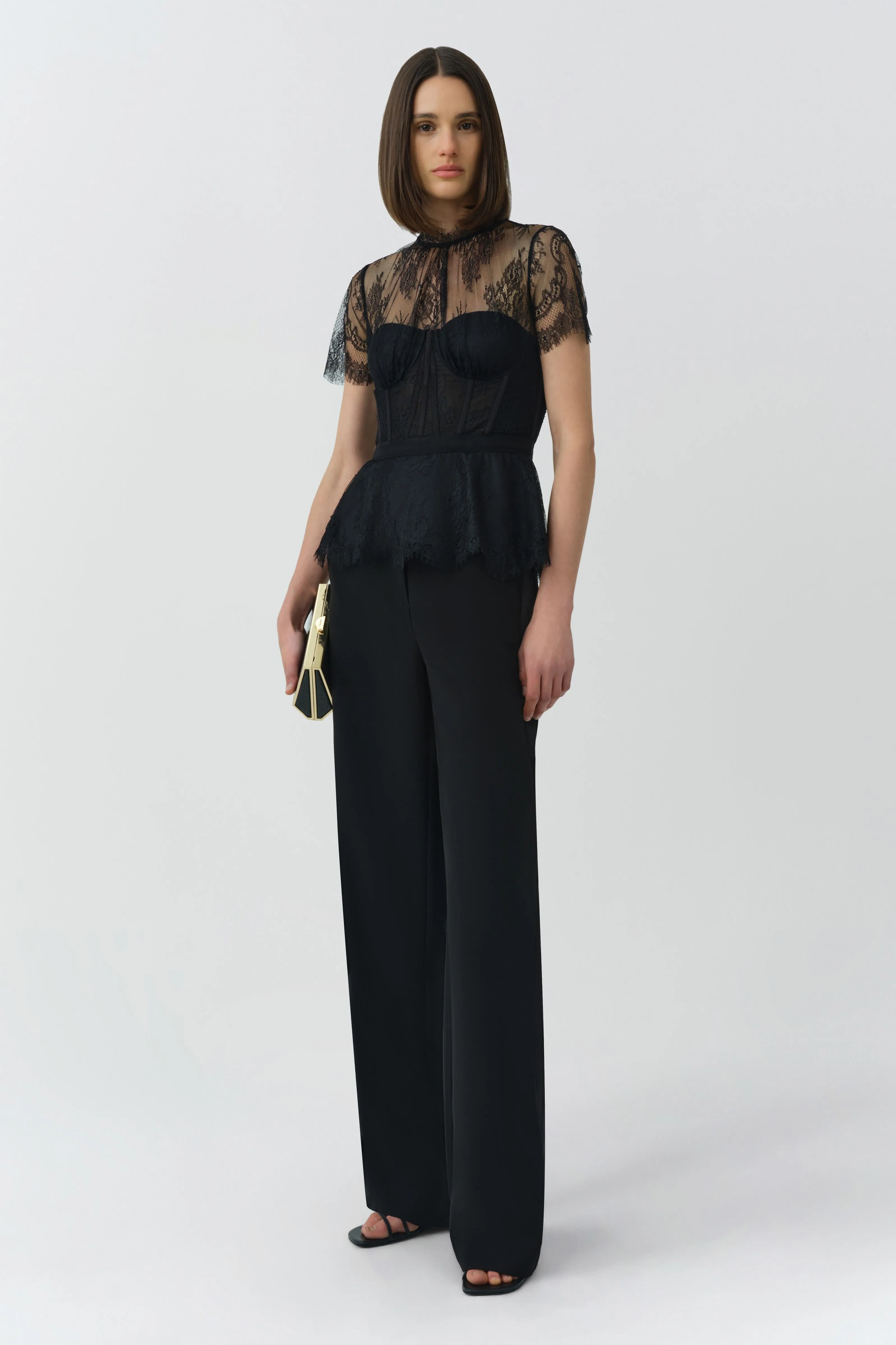 Signature Kehlani Lace Bustier Top sold by Simkhai product image thumbnail 4