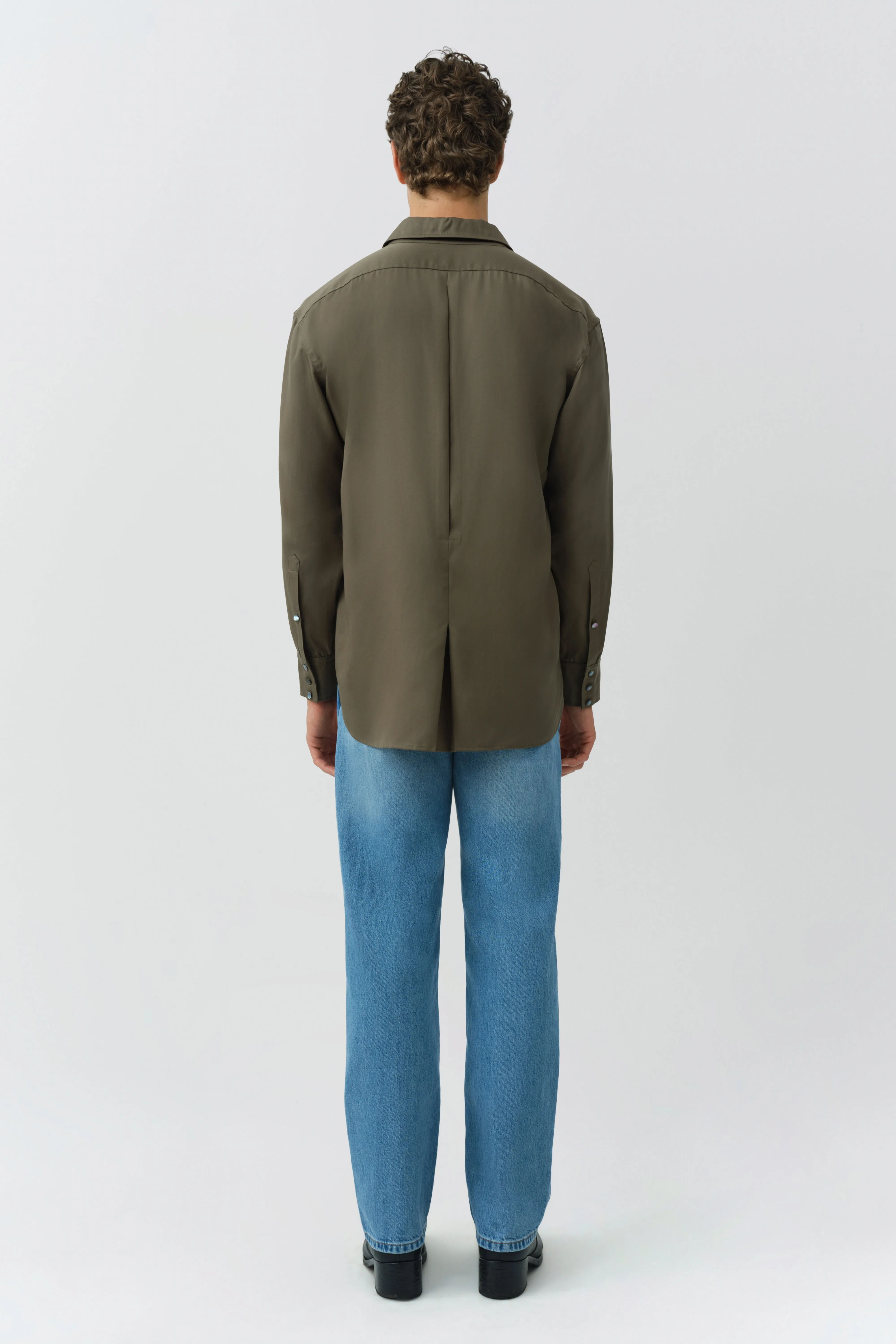 Carter Refined Workwear Shirt sold by Simkhai product image thumbnail 5