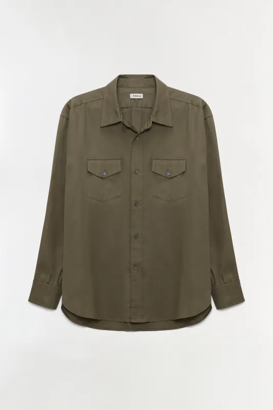 Carter Refined Workwear Shirt made by Simkhai
