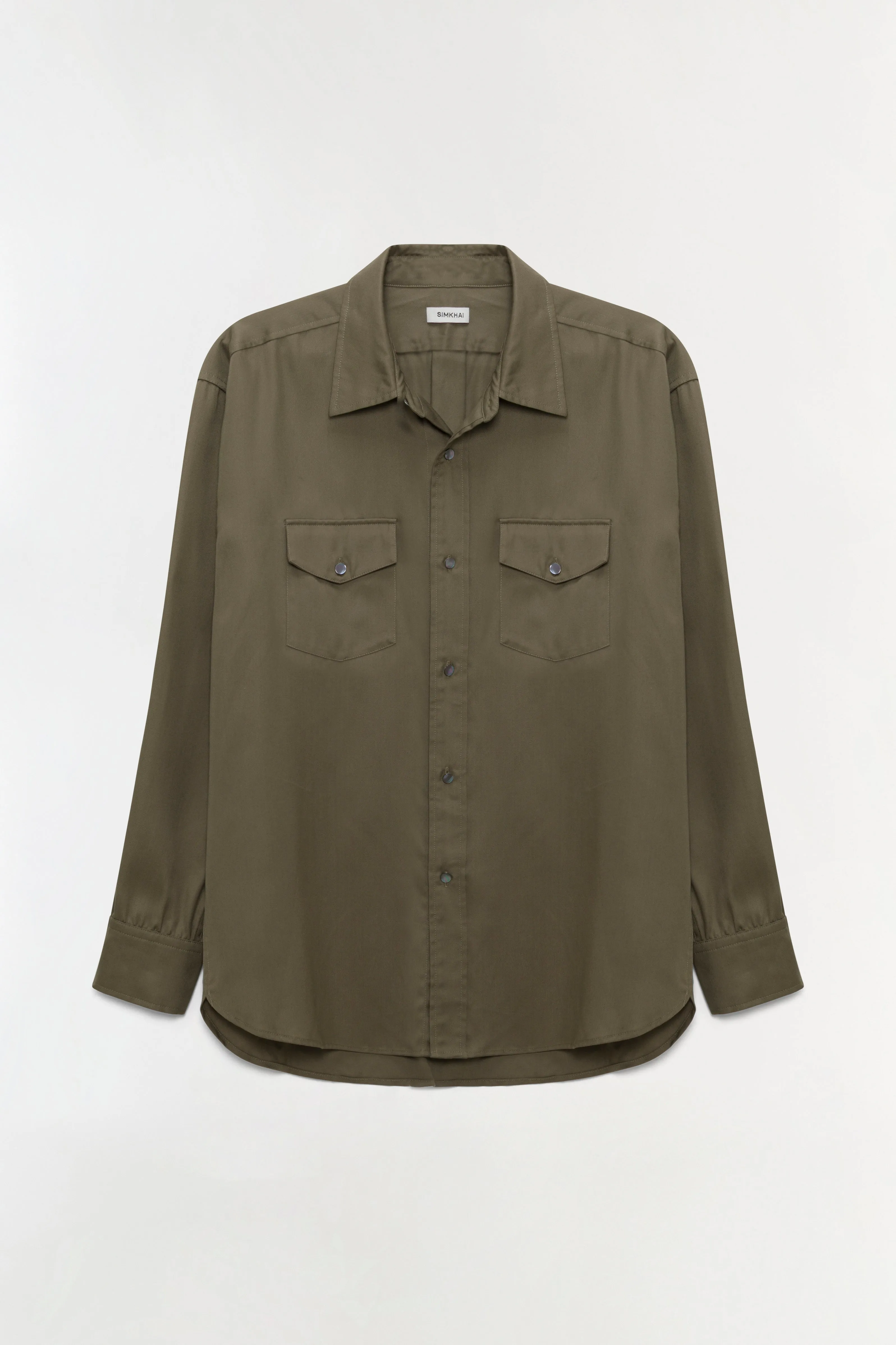 Carter Refined Workwear Shirt sold by Simkhai