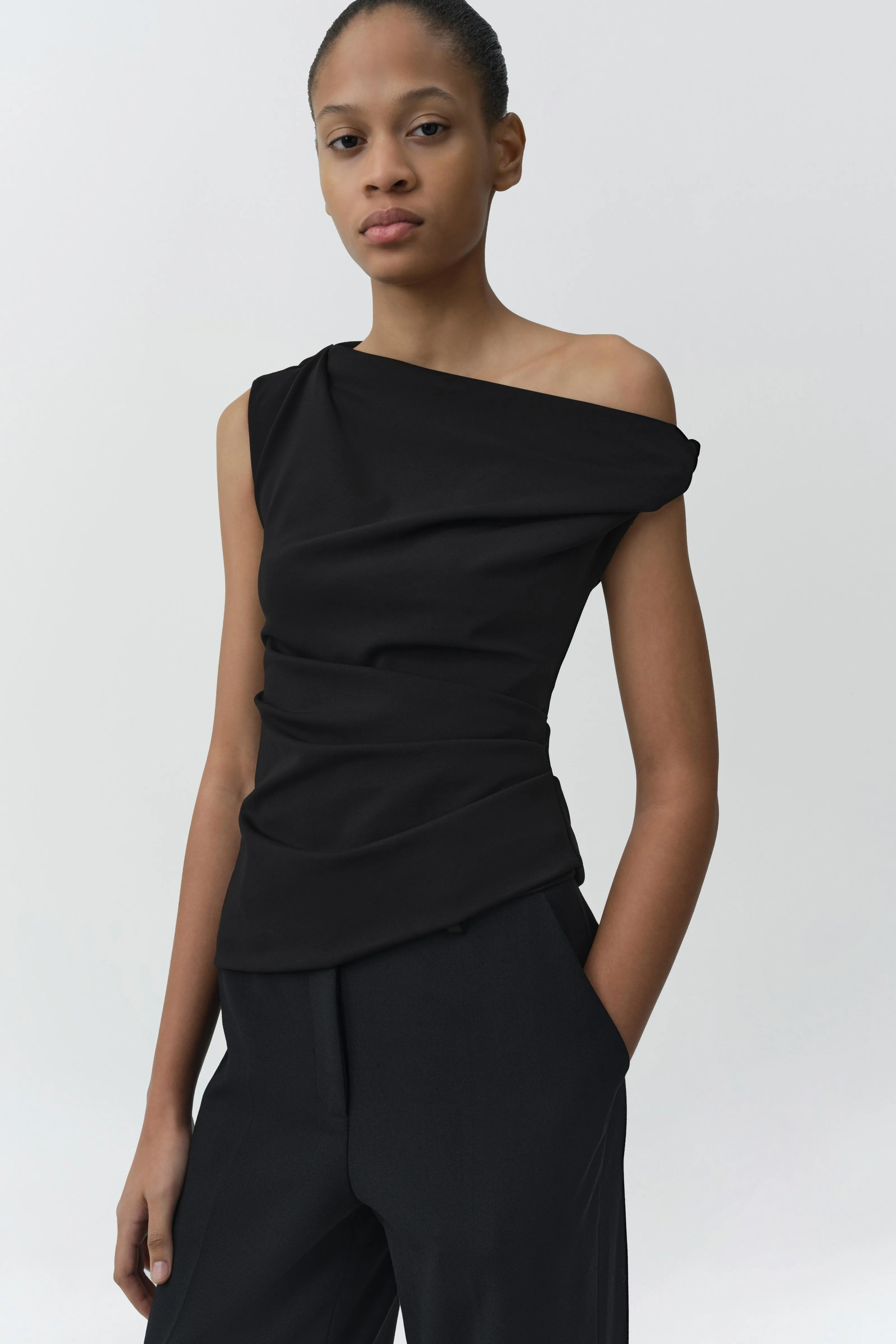 Zerra Draped Top sold by Simkhai product image thumbnail 3