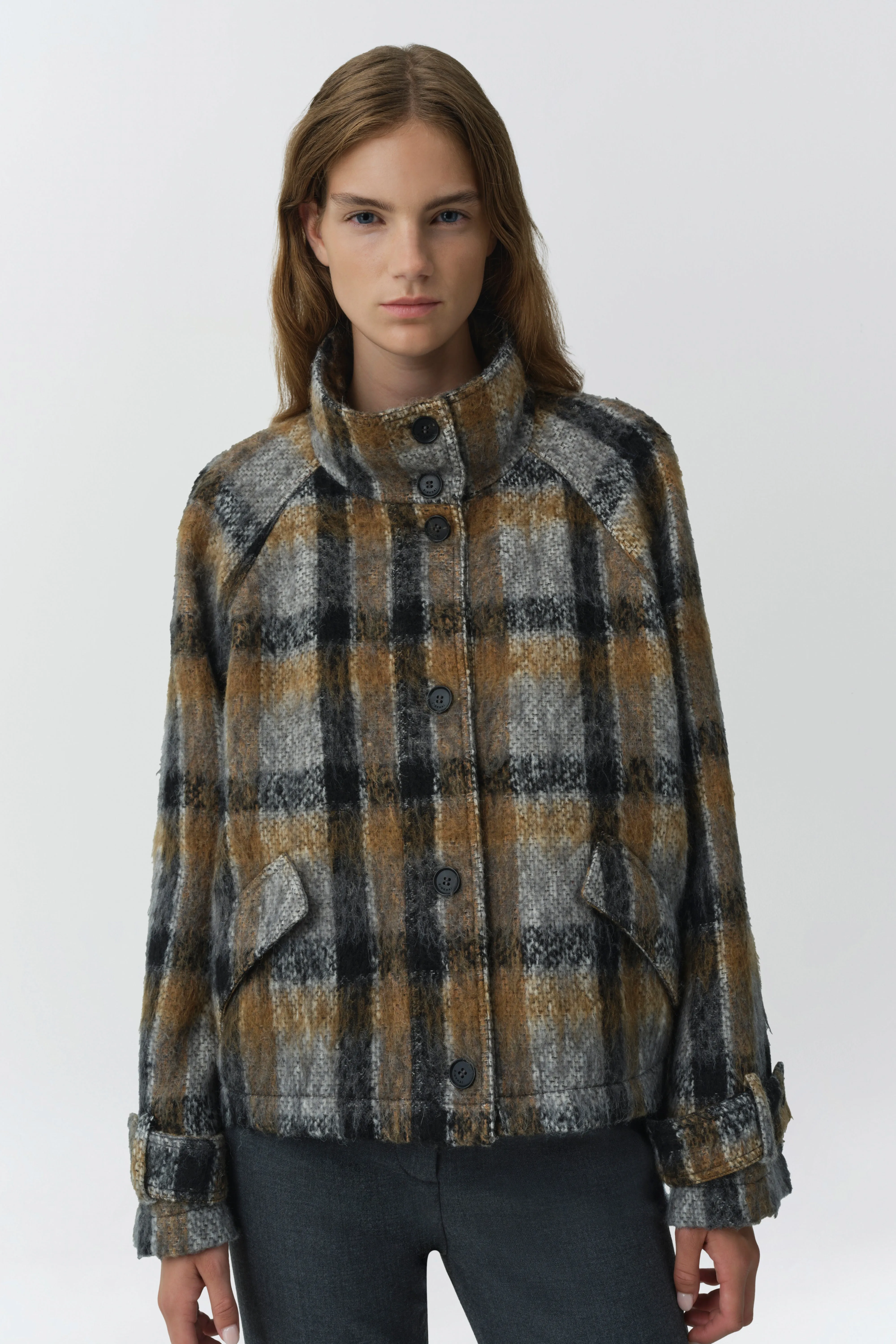Virelle Plaid Jacket sold by Simkhai product image thumbnail 4