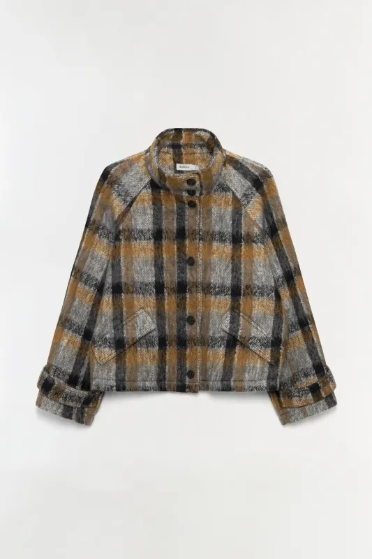 Virelle Plaid Jacket made by Simkhai