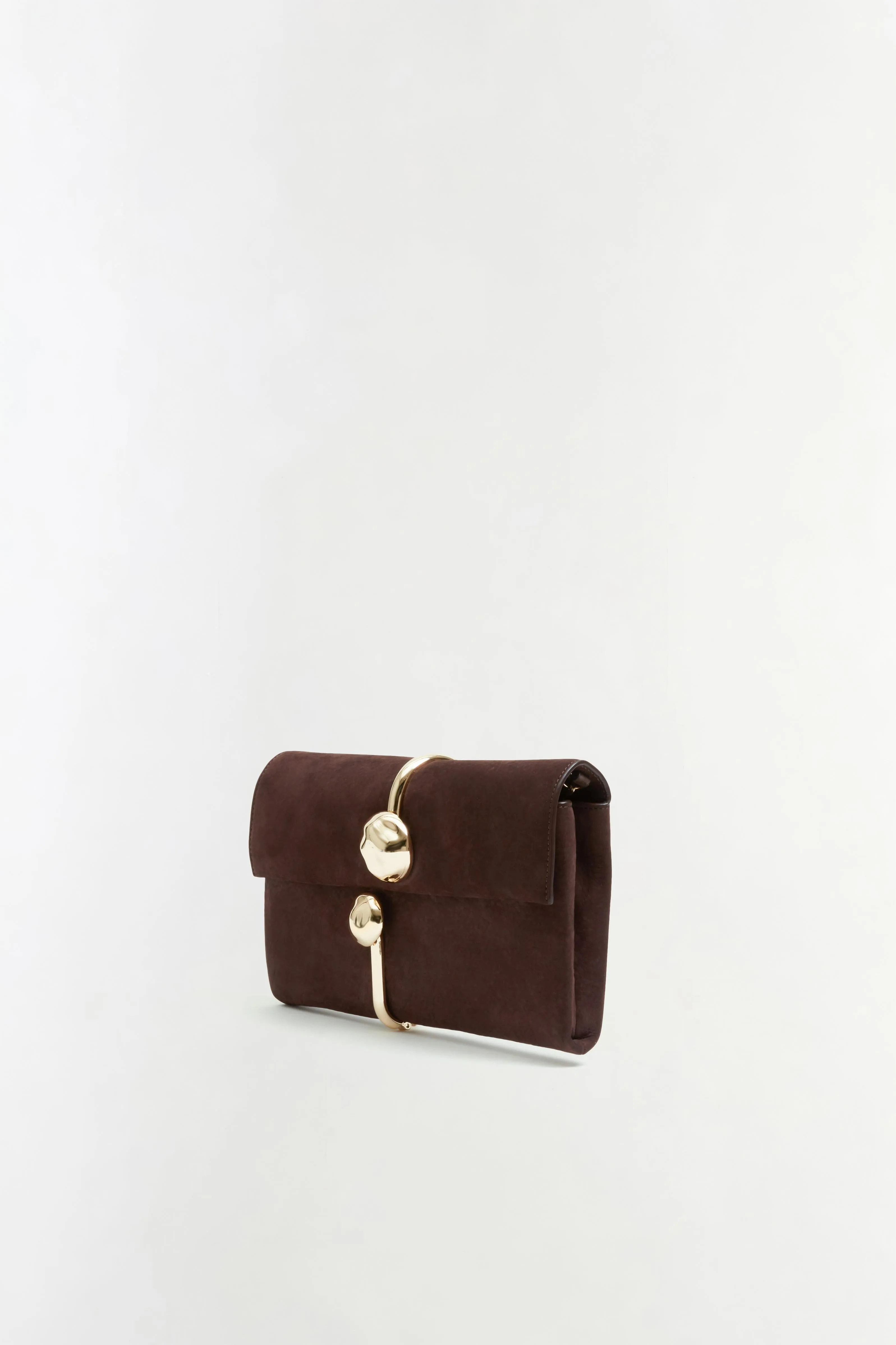 Amaya Nubuck Leather Clutch sold by Simkhai product image thumbnail 2