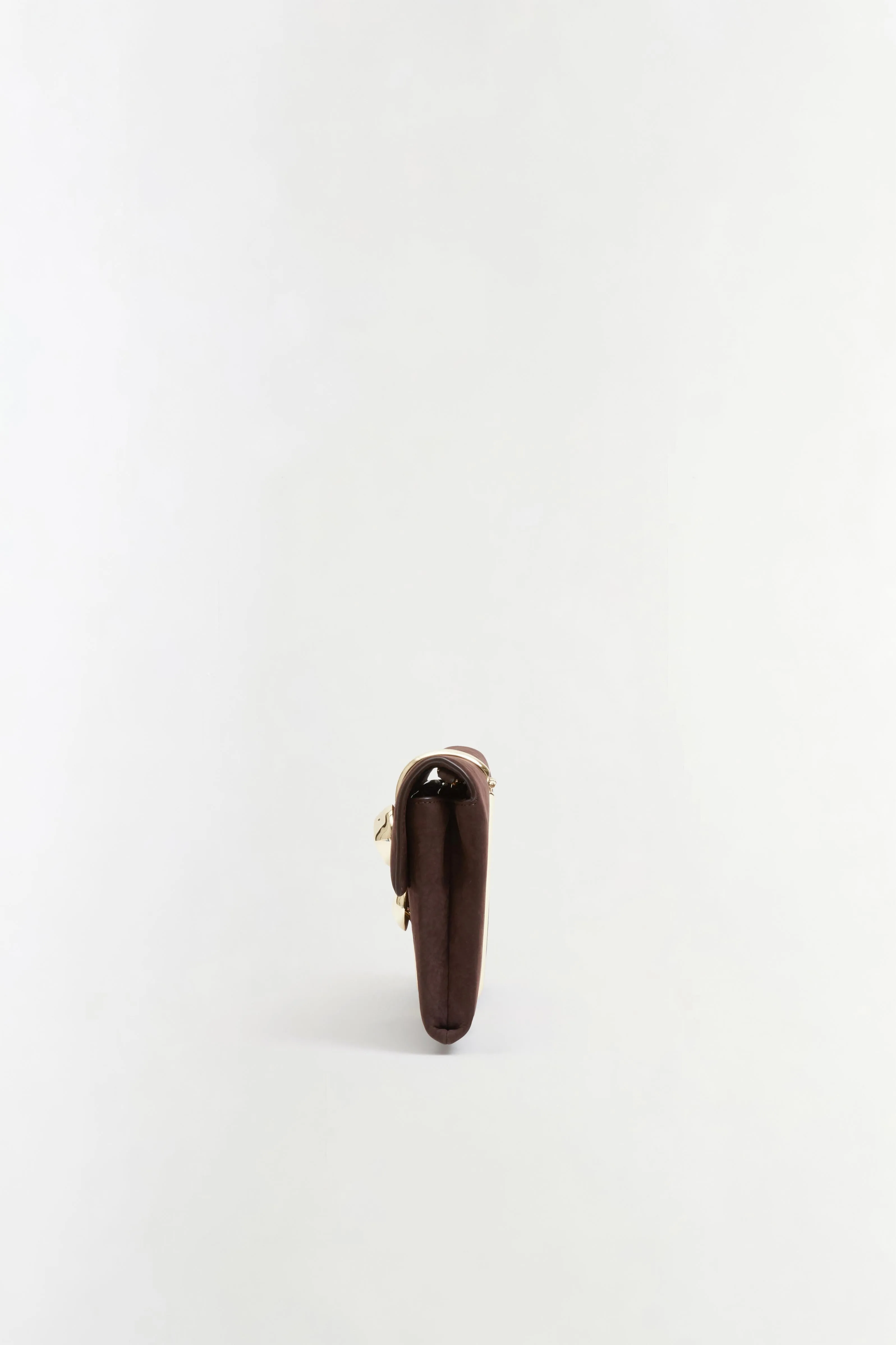 Amaya Nubuck Leather Clutch sold by Simkhai product image thumbnail 3