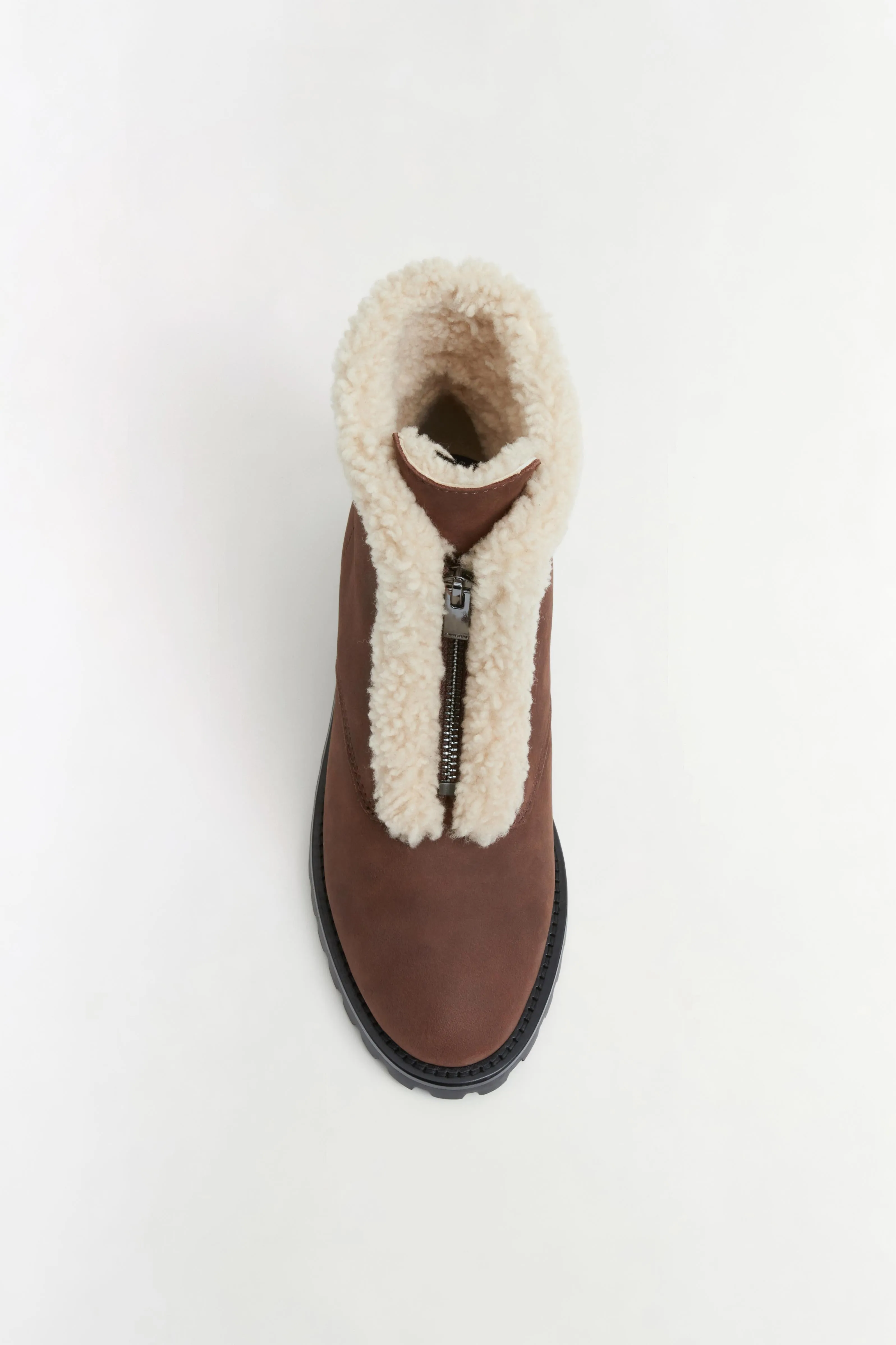 Noah Shearling Lug Sole Zip Boot sold by Simkhai product image thumbnail 3
