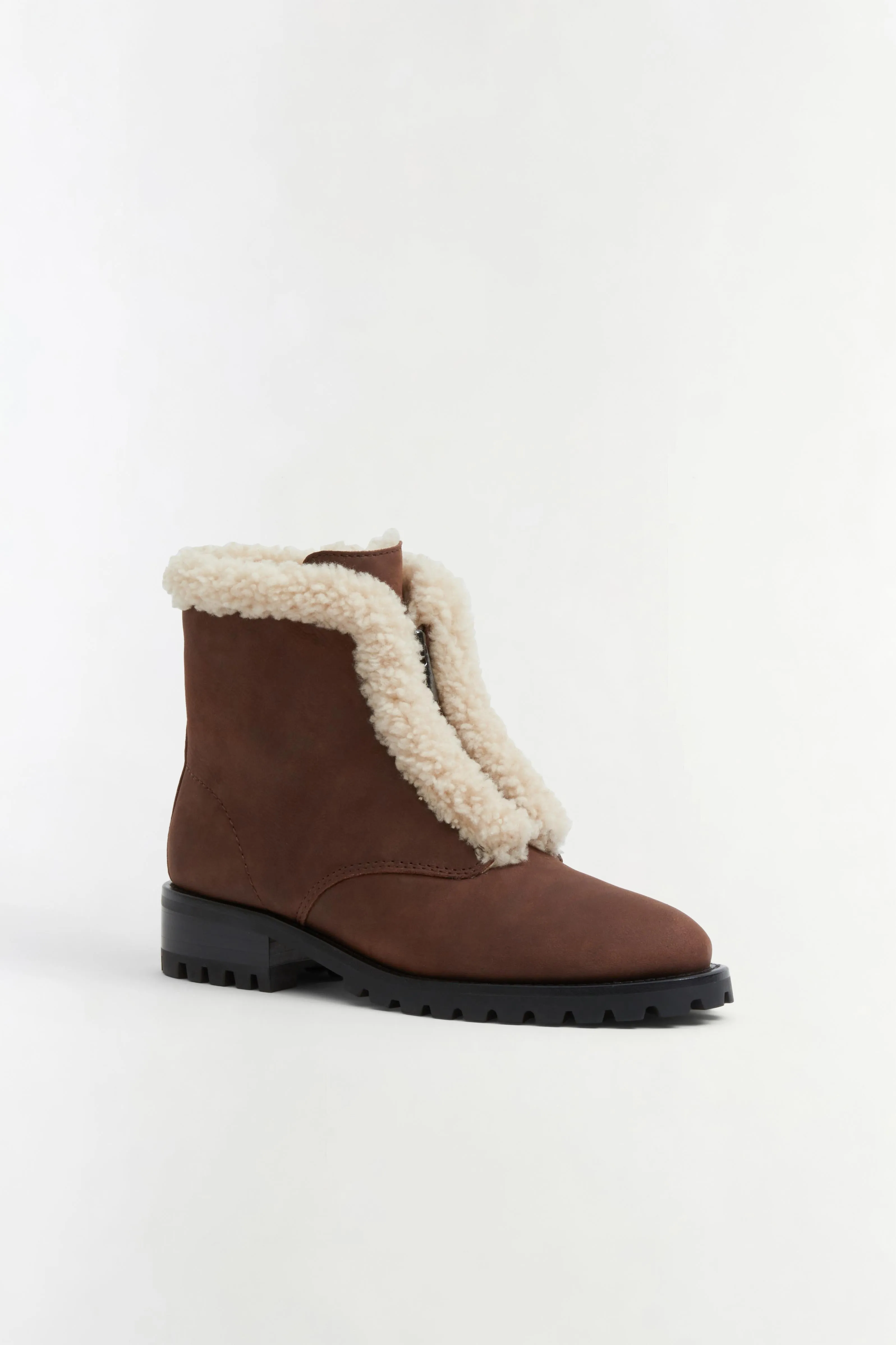 Noah Shearling Lug Sole Zip Boot sold by Simkhai product image thumbnail 2