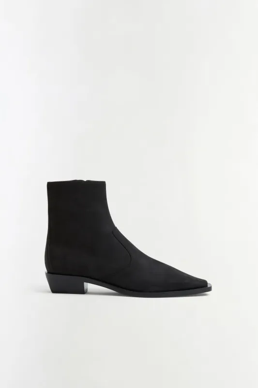 Crissy Leather Ankle Boot made by Simkhai