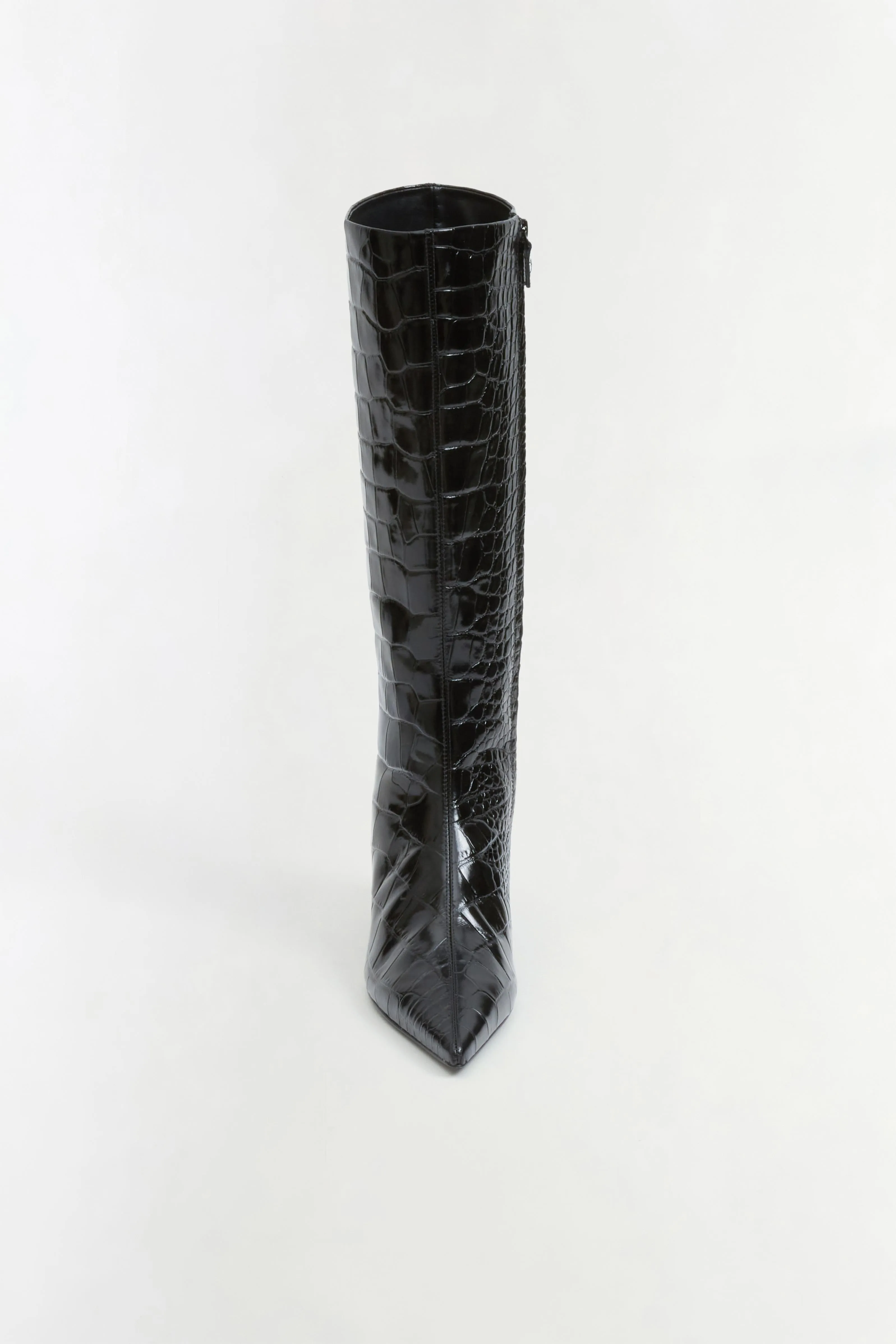 Janine Croc-Embossed Leather Knee High Boot sold by Simkhai product image thumbnail 3