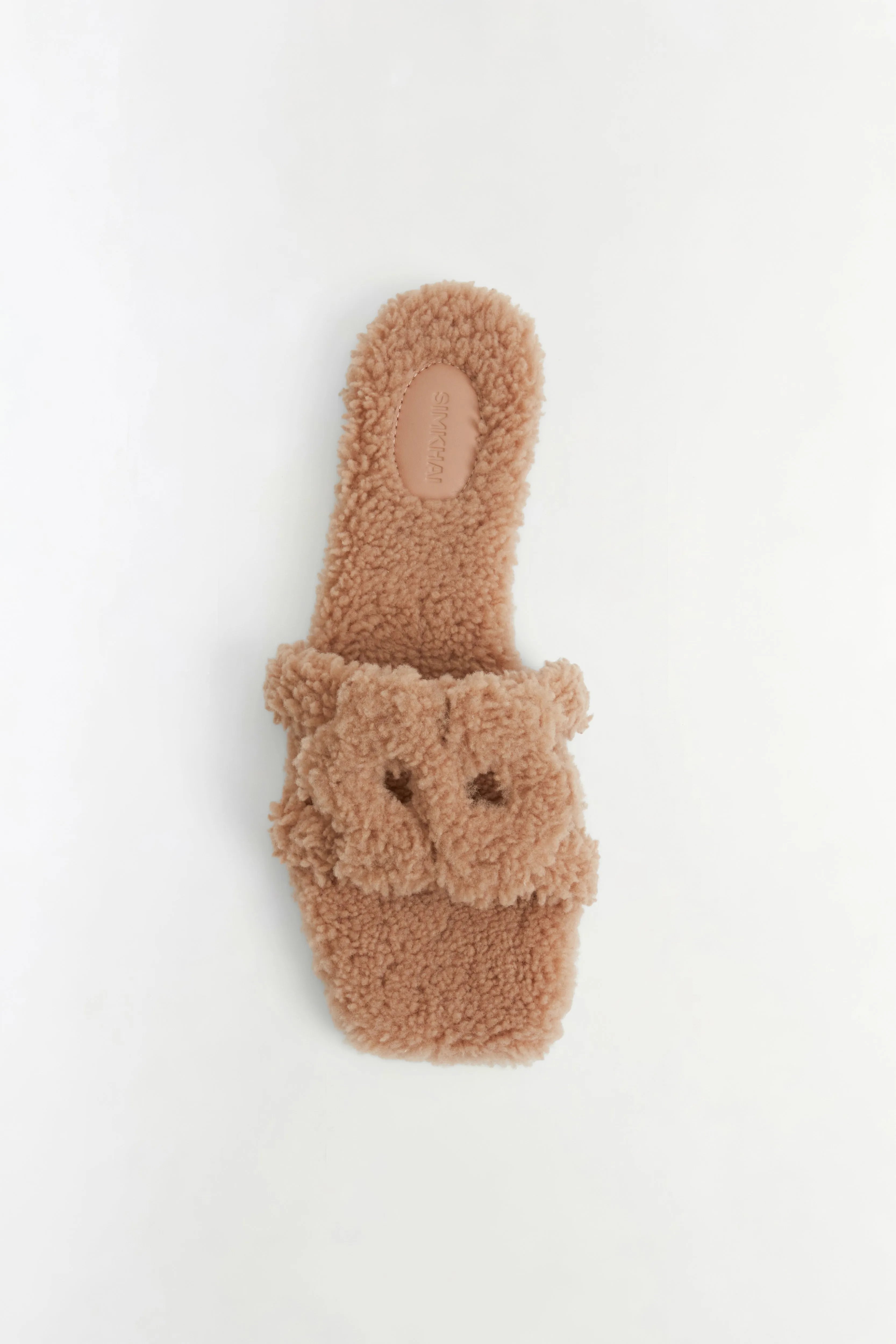 Simkhai Monogram Shearling Slide sold by Simkhai product image thumbnail 3