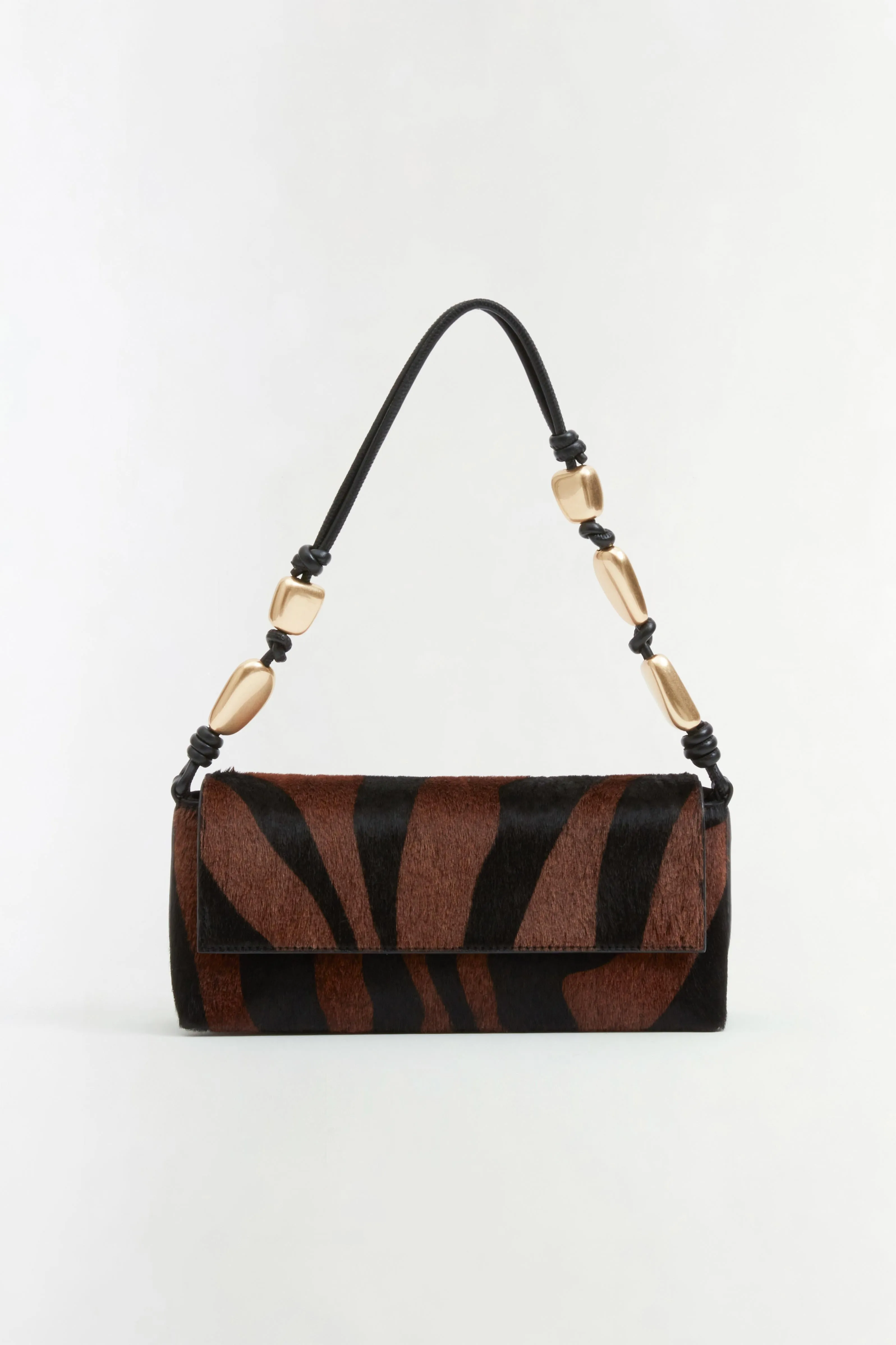 Piedra Calf Hair Shoulder Bag sold by Simkhai