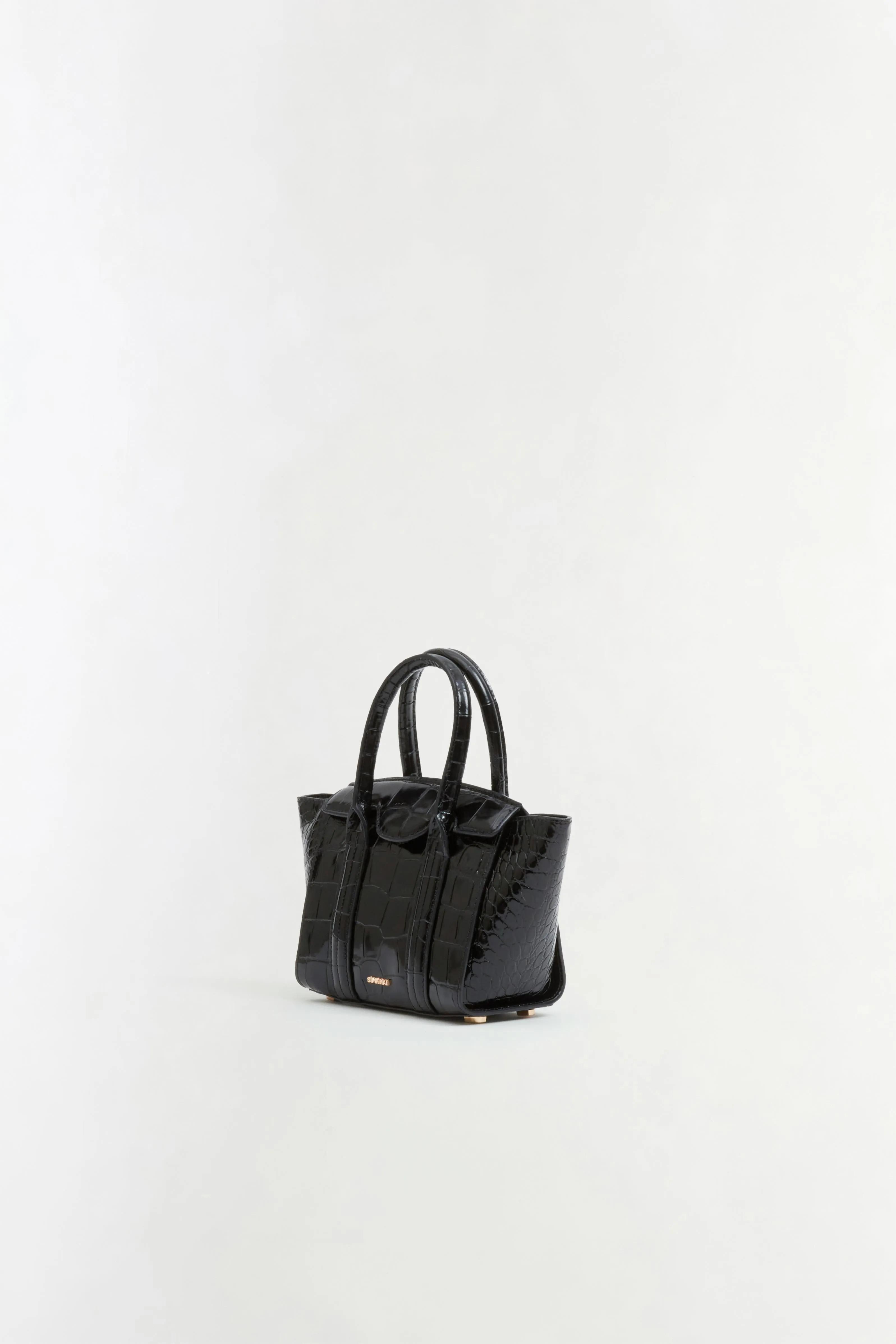Nicola Croc-Embossed Leather Mini Tote sold by Simkhai product image thumbnail 2