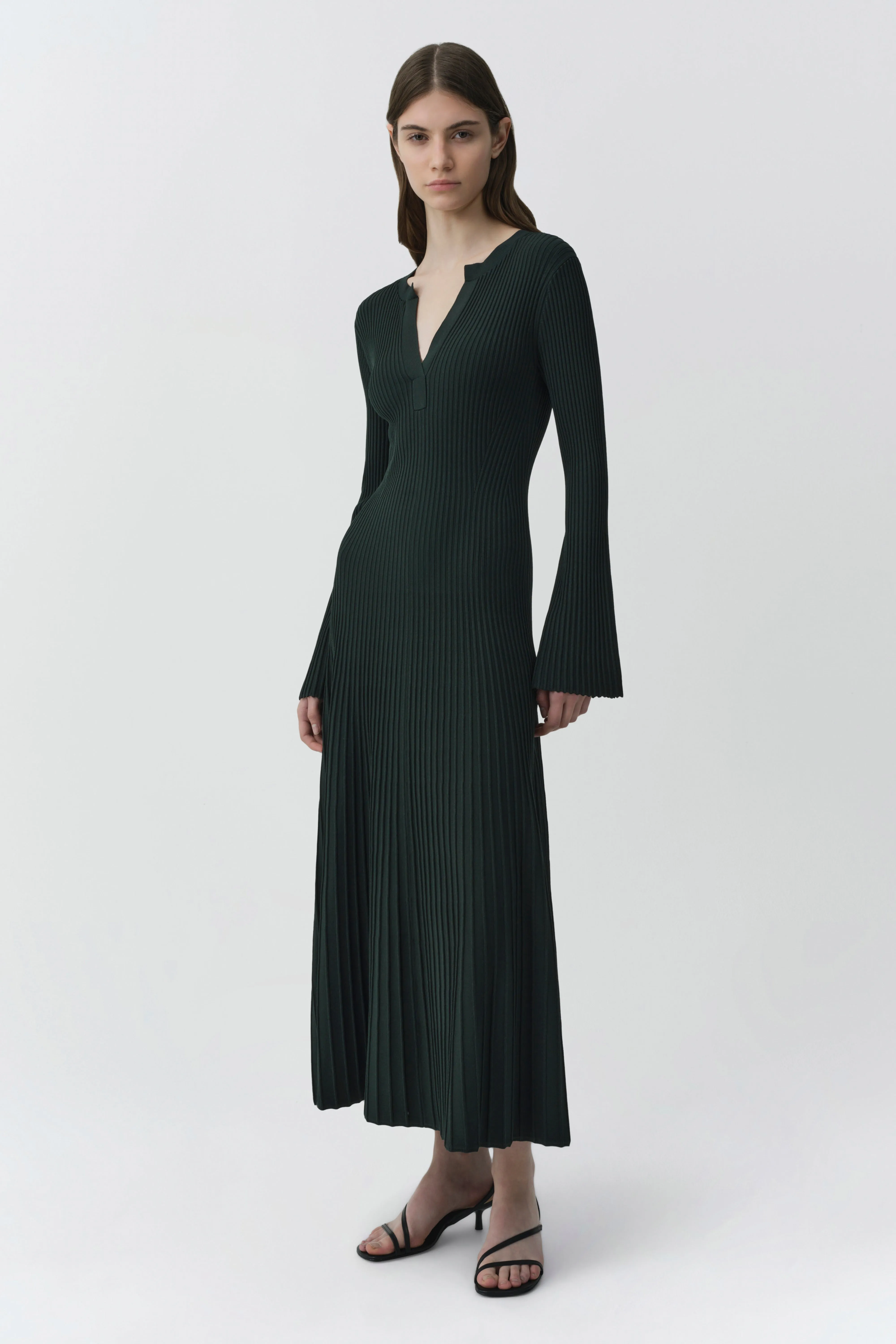 Genna Compact Knit Midi Dress sold by Simkhai product image thumbnail 4