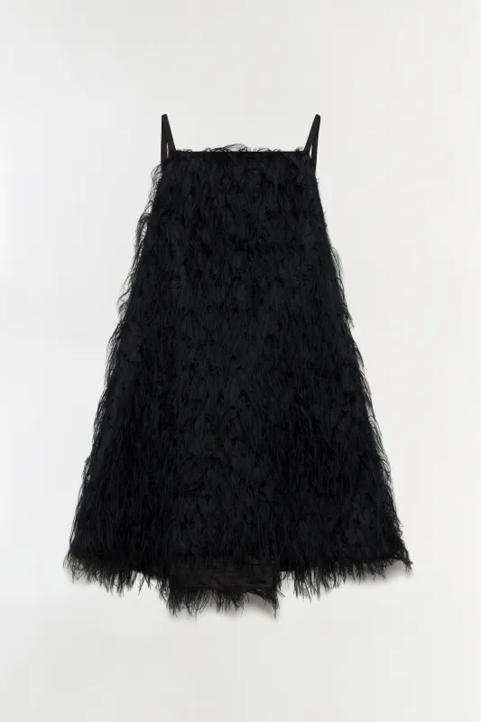 Kalla Fringe Jacquard Mini Dress made by Simkhai