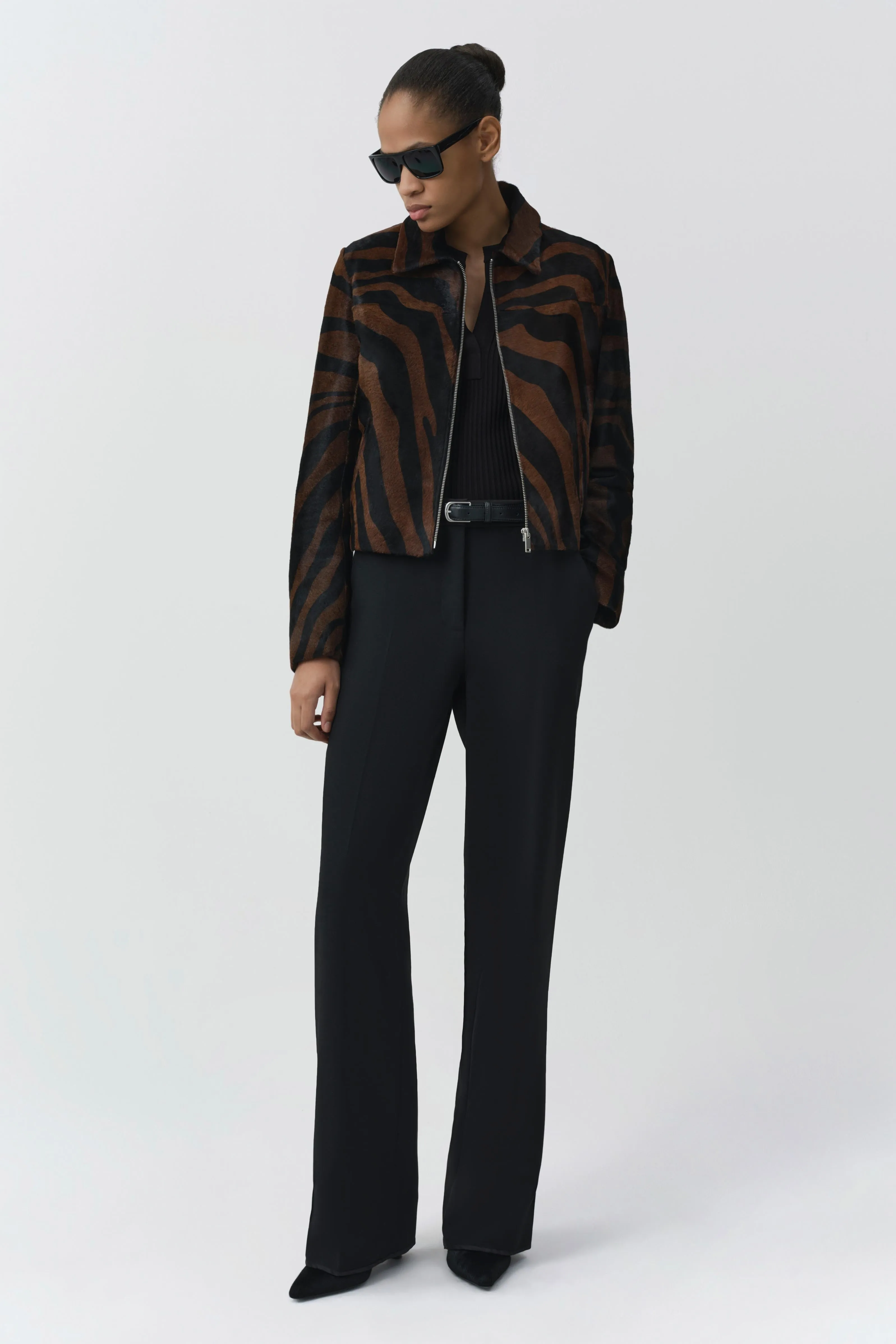 Daria Calf Hair Jacket sold by Simkhai product image thumbnail 4