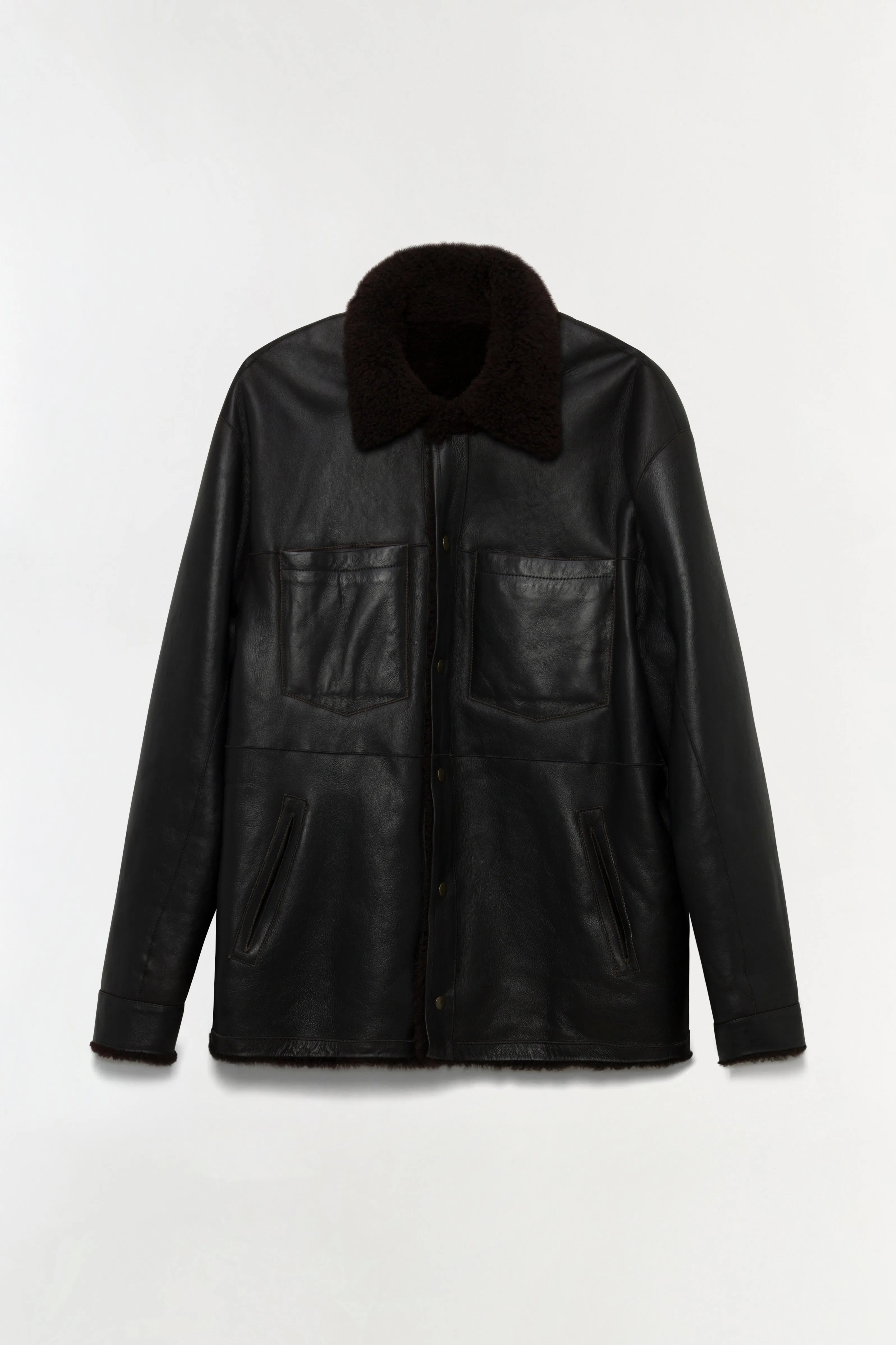 Keaton Reversible Shirt Jacket sold by Simkhai