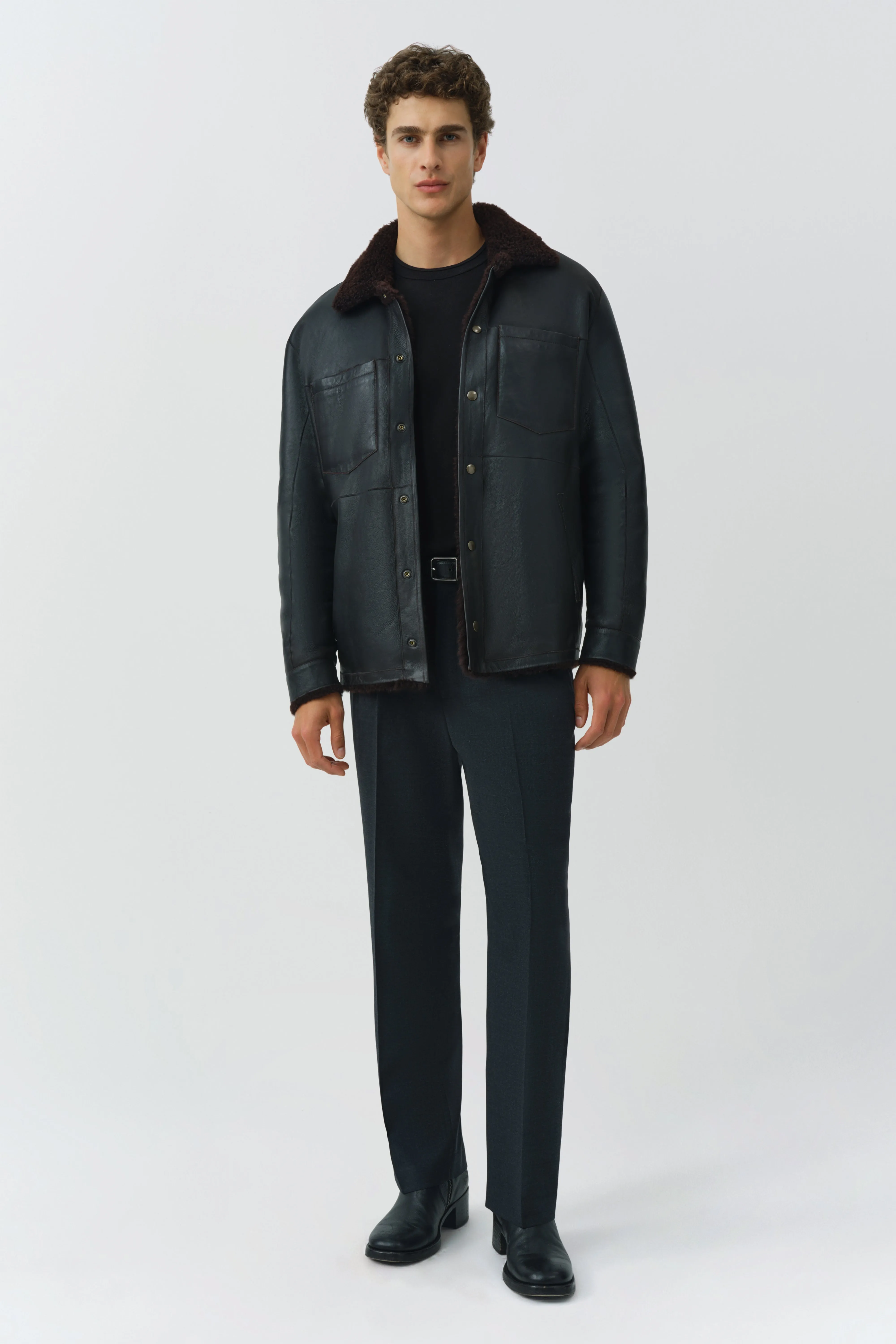 Keaton Reversible Shirt Jacket sold by Simkhai product image thumbnail 2