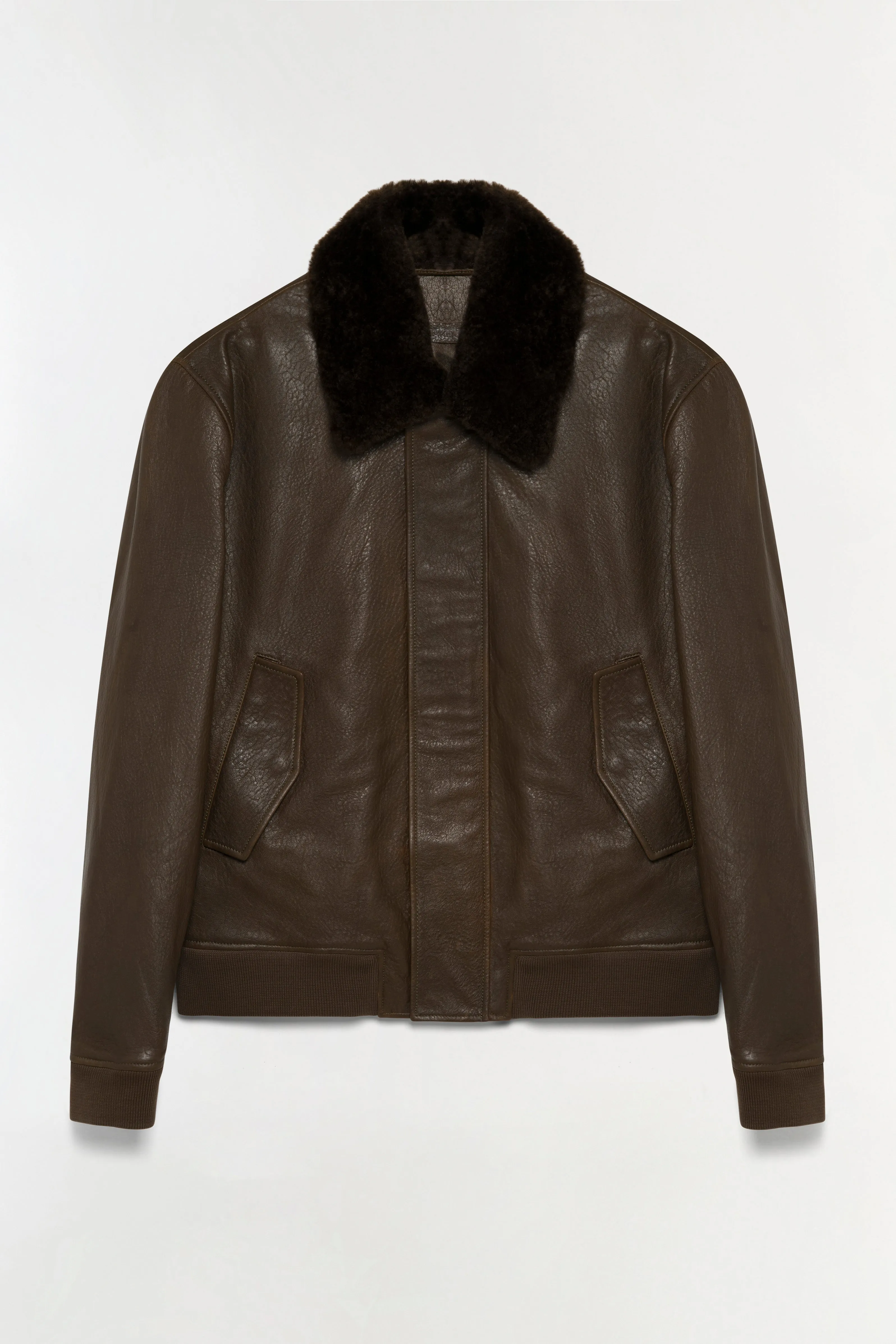 Anderson Leather Jacket sold by Simkhai