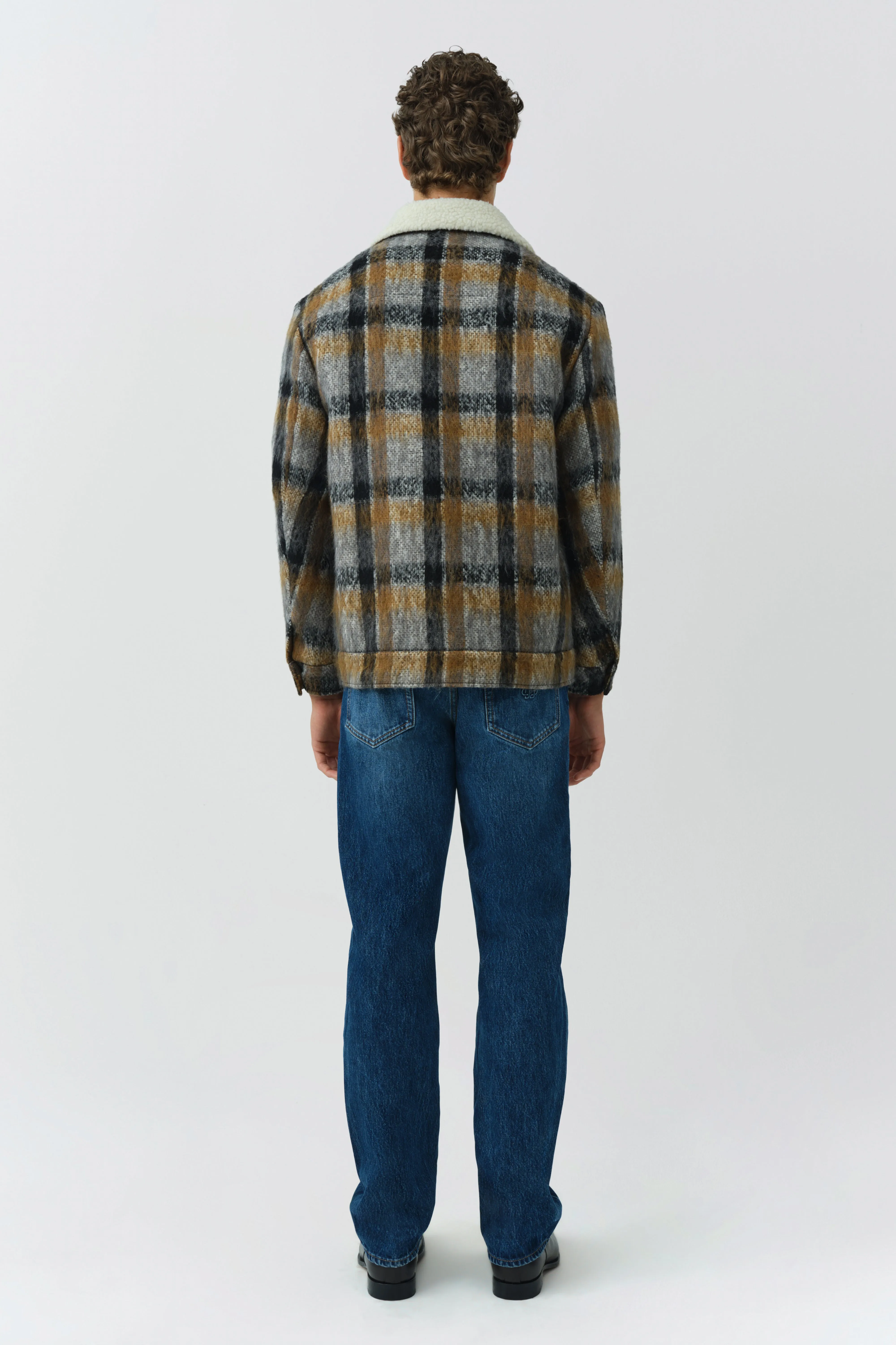 Ford Plaid Trucker Jacket sold by Simkhai product image thumbnail 4