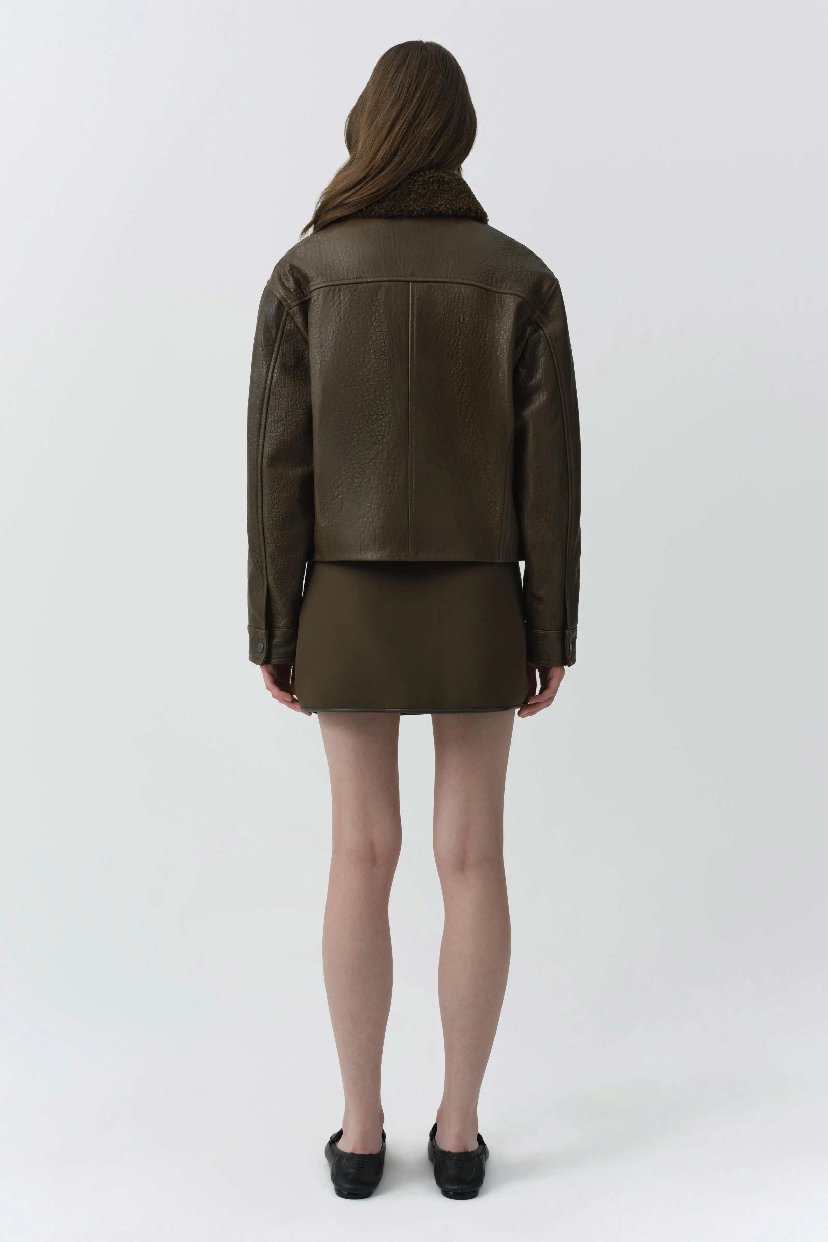 Mel Leather Jacket sold by Simkhai product image thumbnail 5