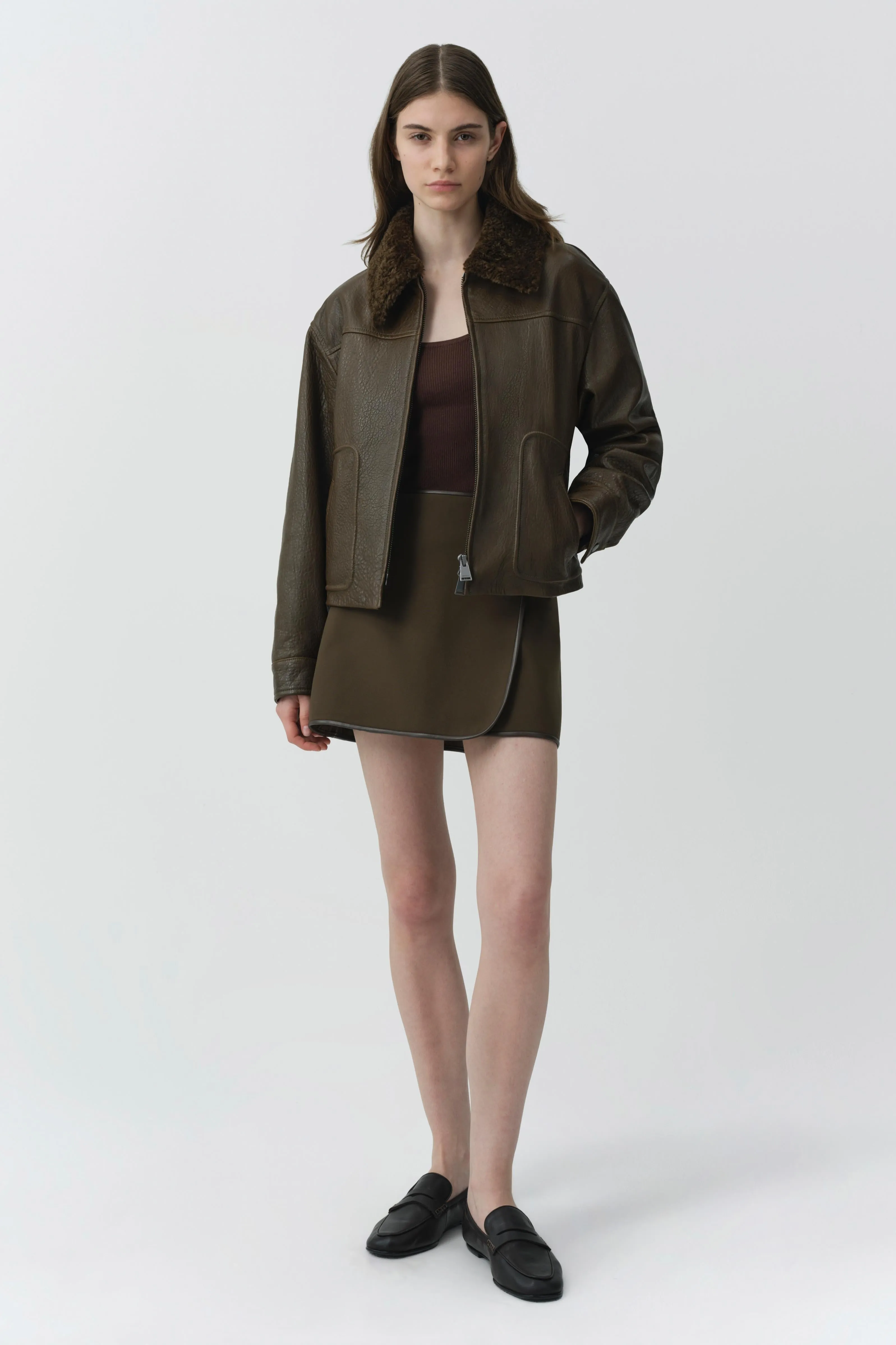 Mel Leather Jacket sold by Simkhai product image thumbnail 2