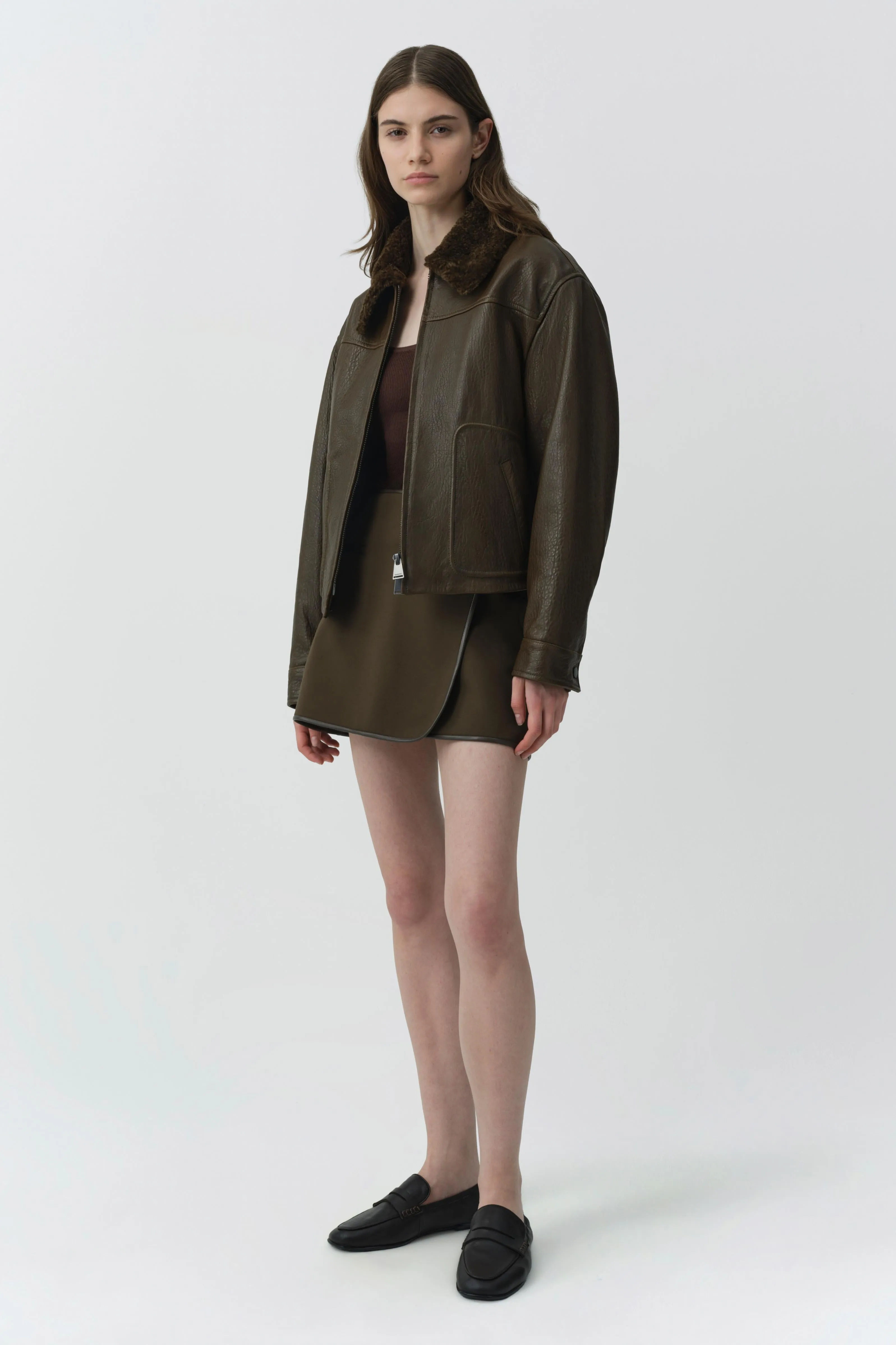 Mel Leather Jacket sold by Simkhai product image thumbnail 4