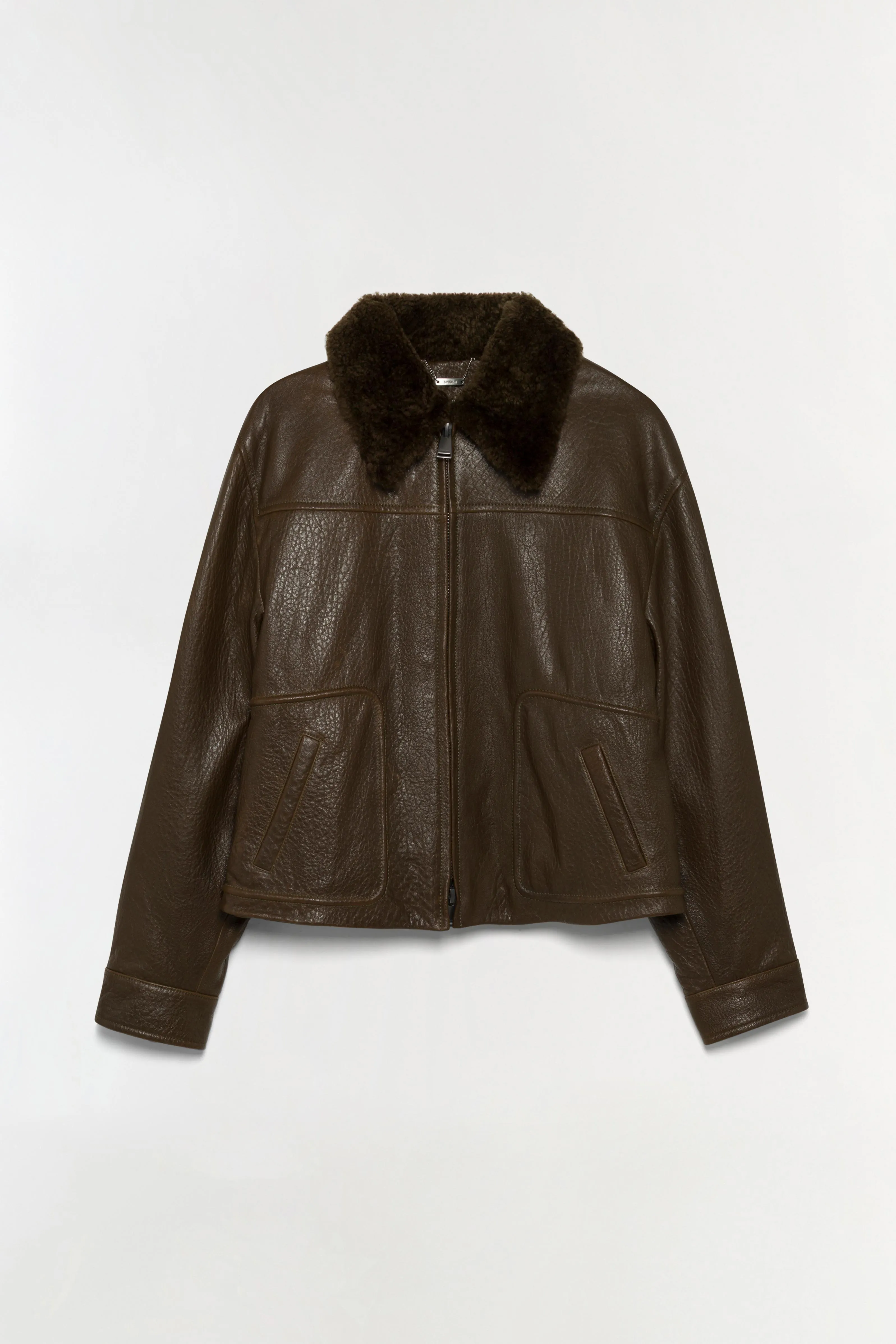 Mel Leather Jacket sold by Simkhai