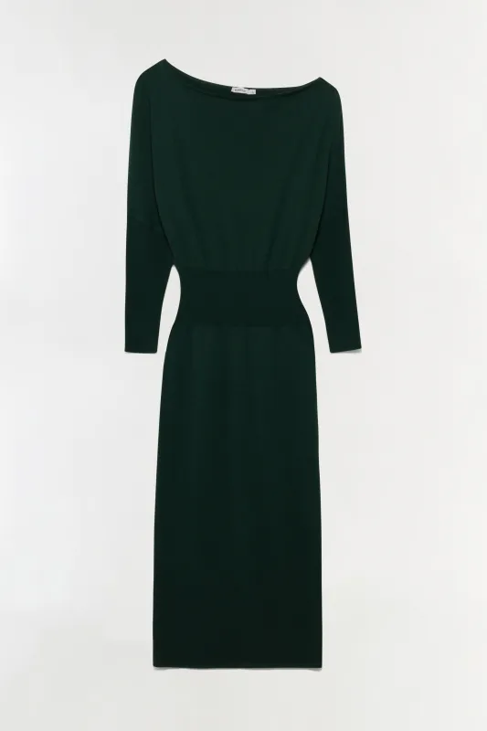 Janese Off Shoulder Knit Midi Dress made by Simkhai