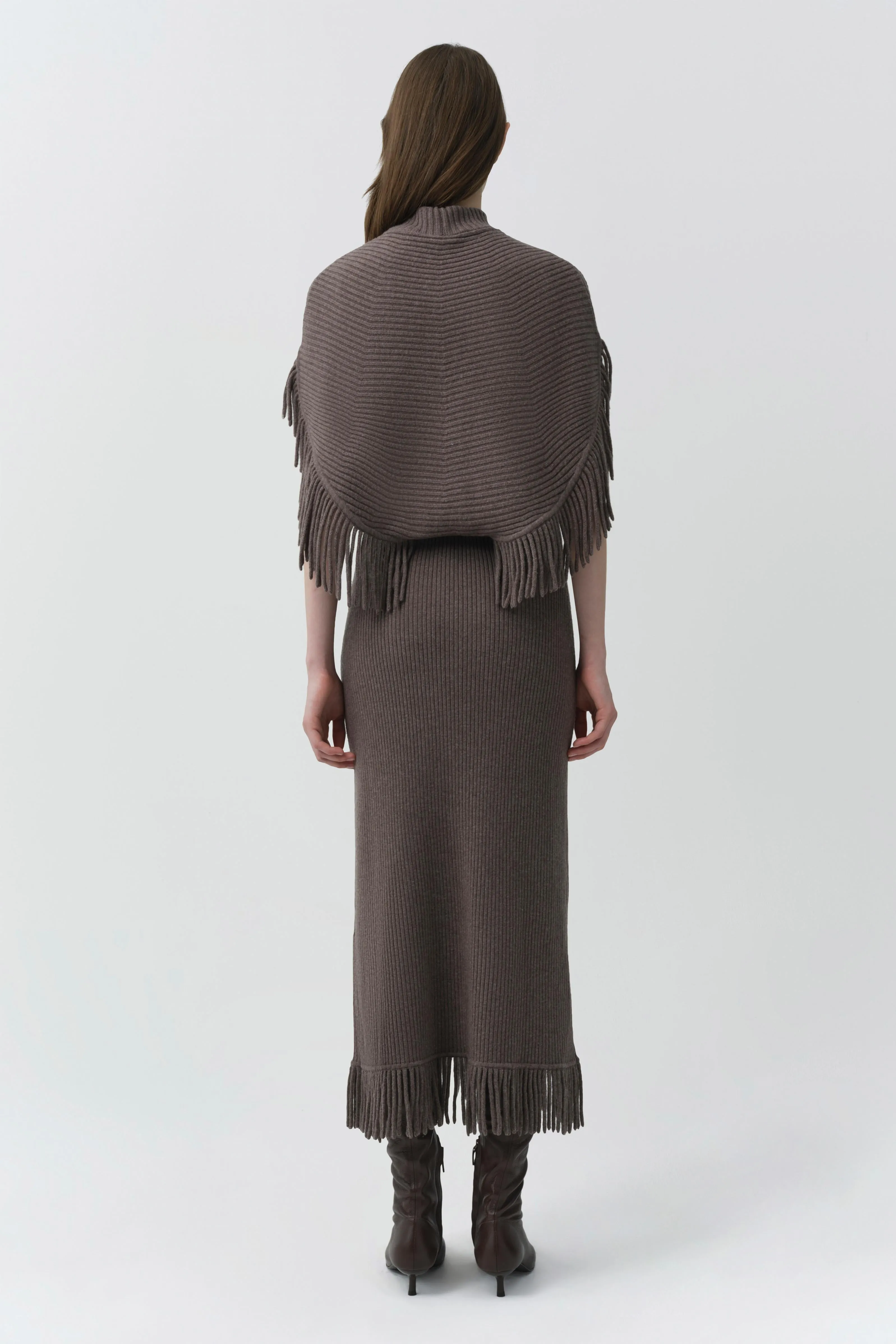 Jordan Knit Fringe Midi Dress sold by Simkhai product image thumbnail 5