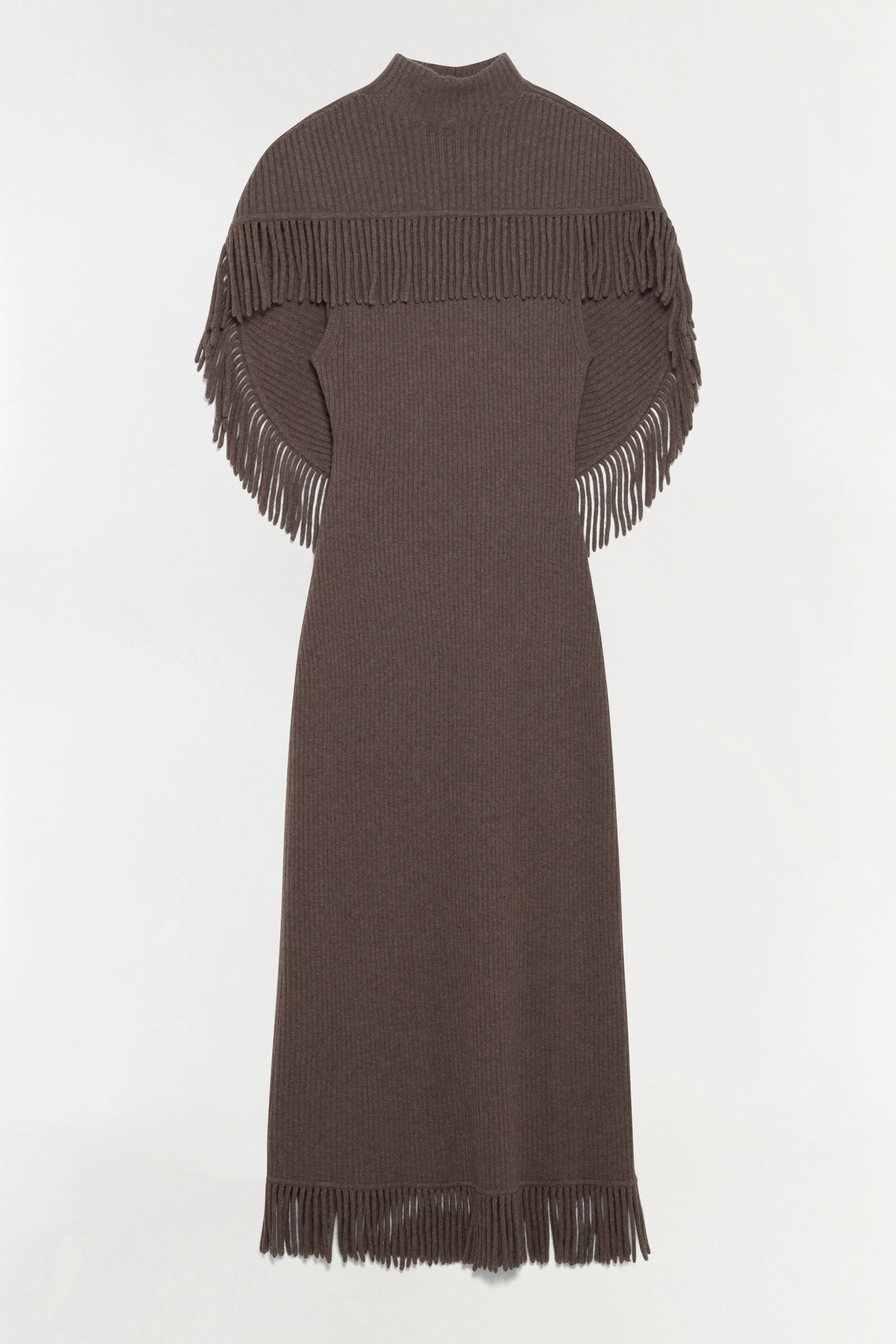 Jordan Knit Fringe Midi Dress sold by Simkhai