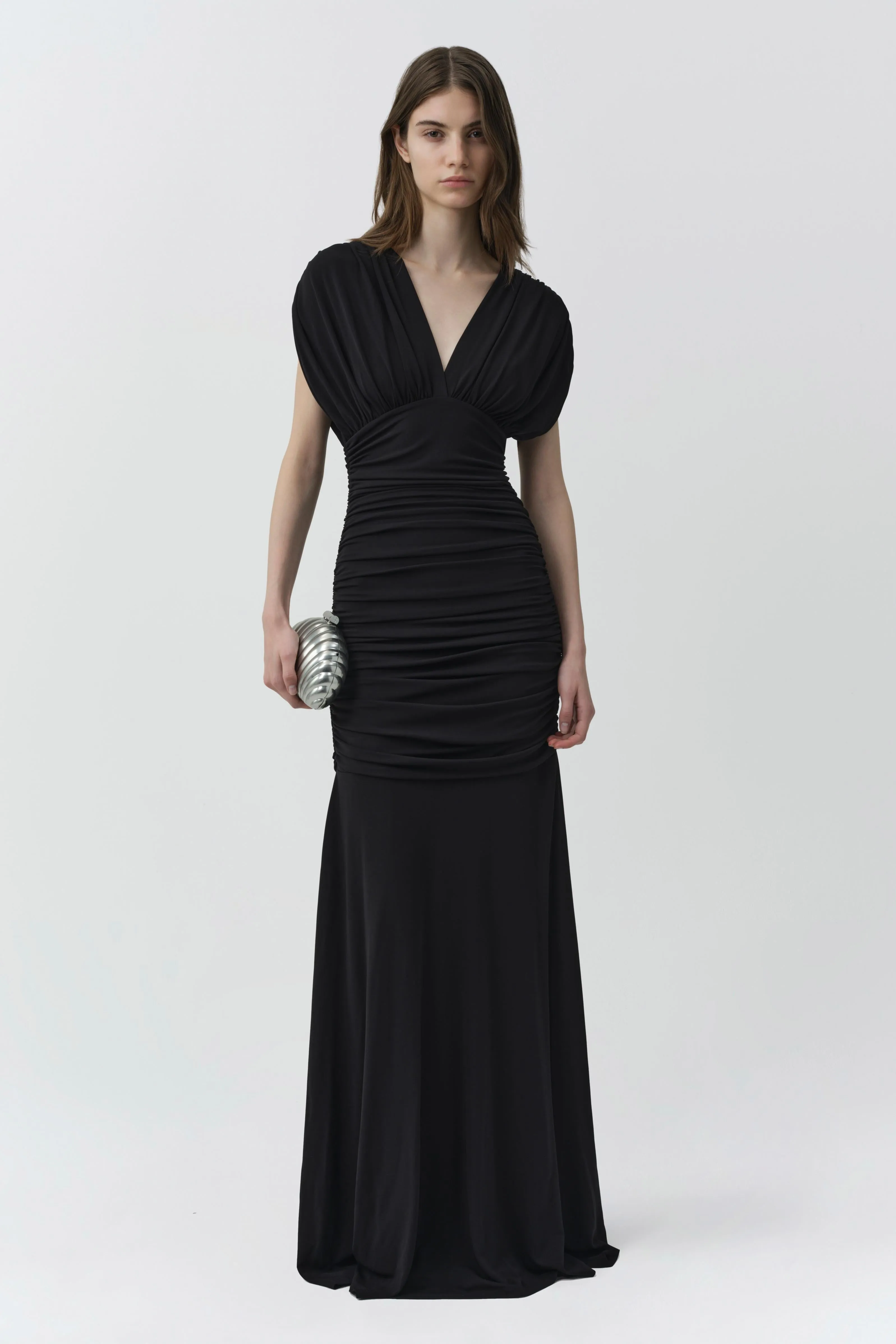 Norvelle Draped Jersey Gown sold by Simkhai product image thumbnail 2