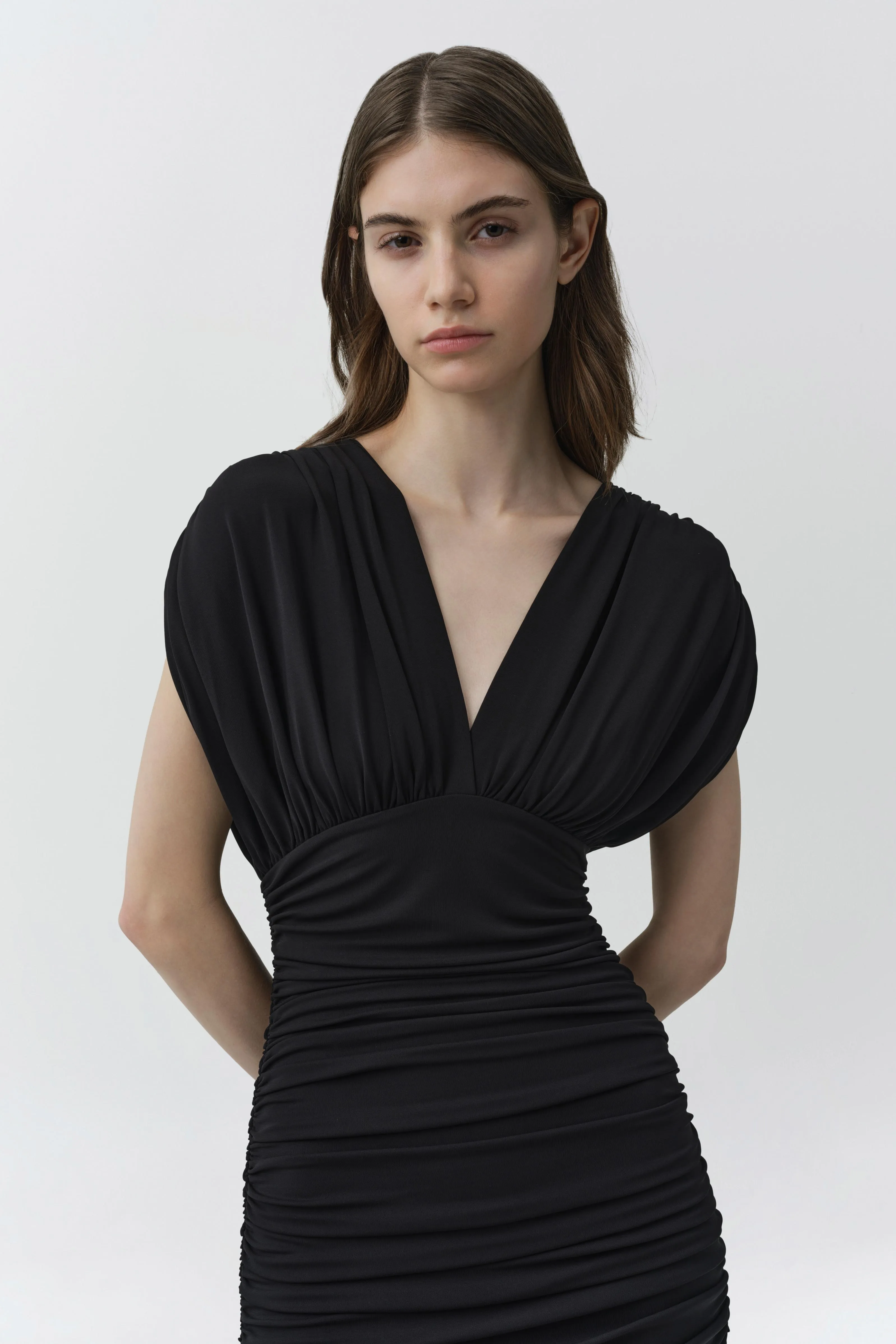 Norvelle Draped Jersey Gown sold by Simkhai product image thumbnail 3