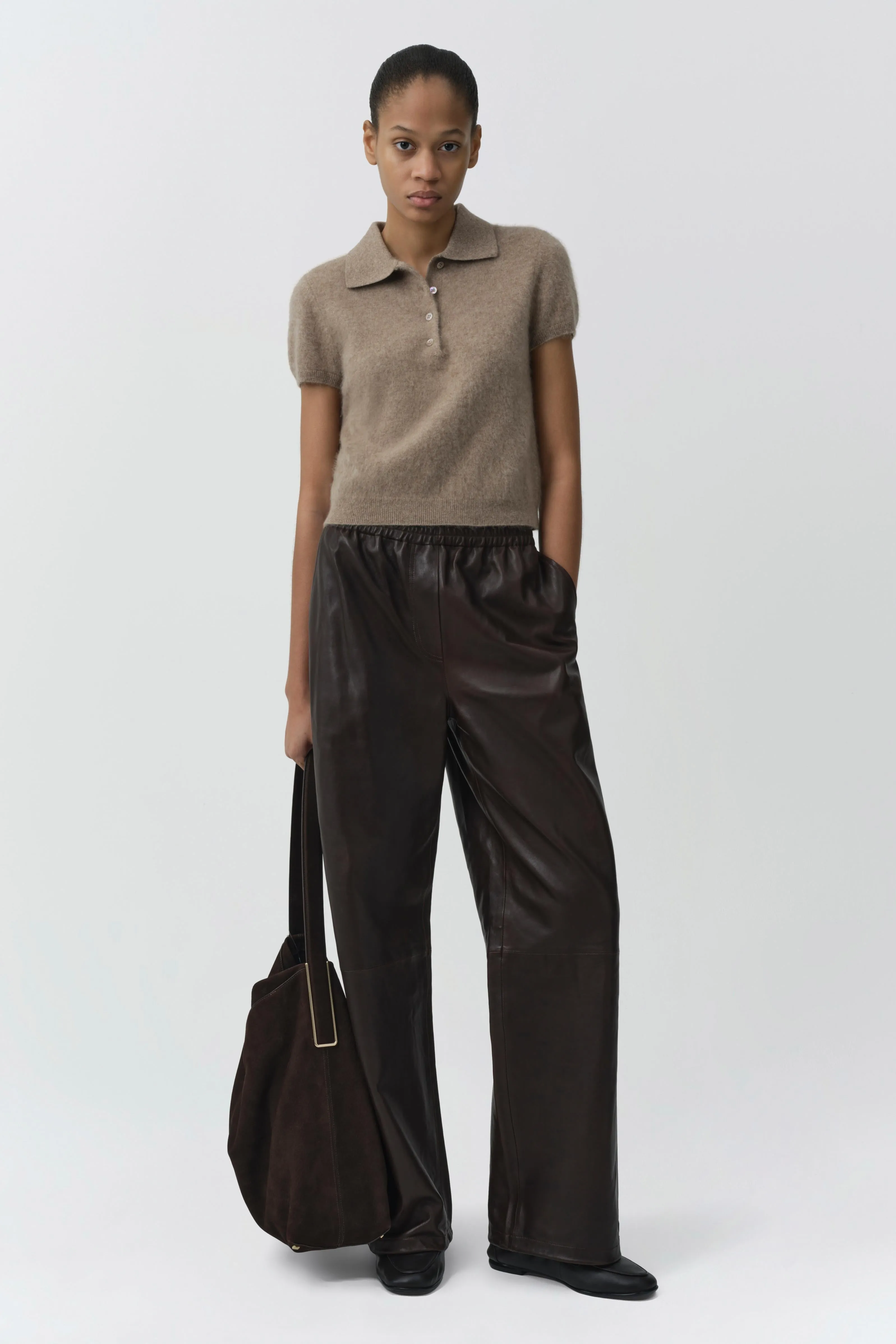 Ivy Brushed Knit Polo sold by Simkhai product image thumbnail 2