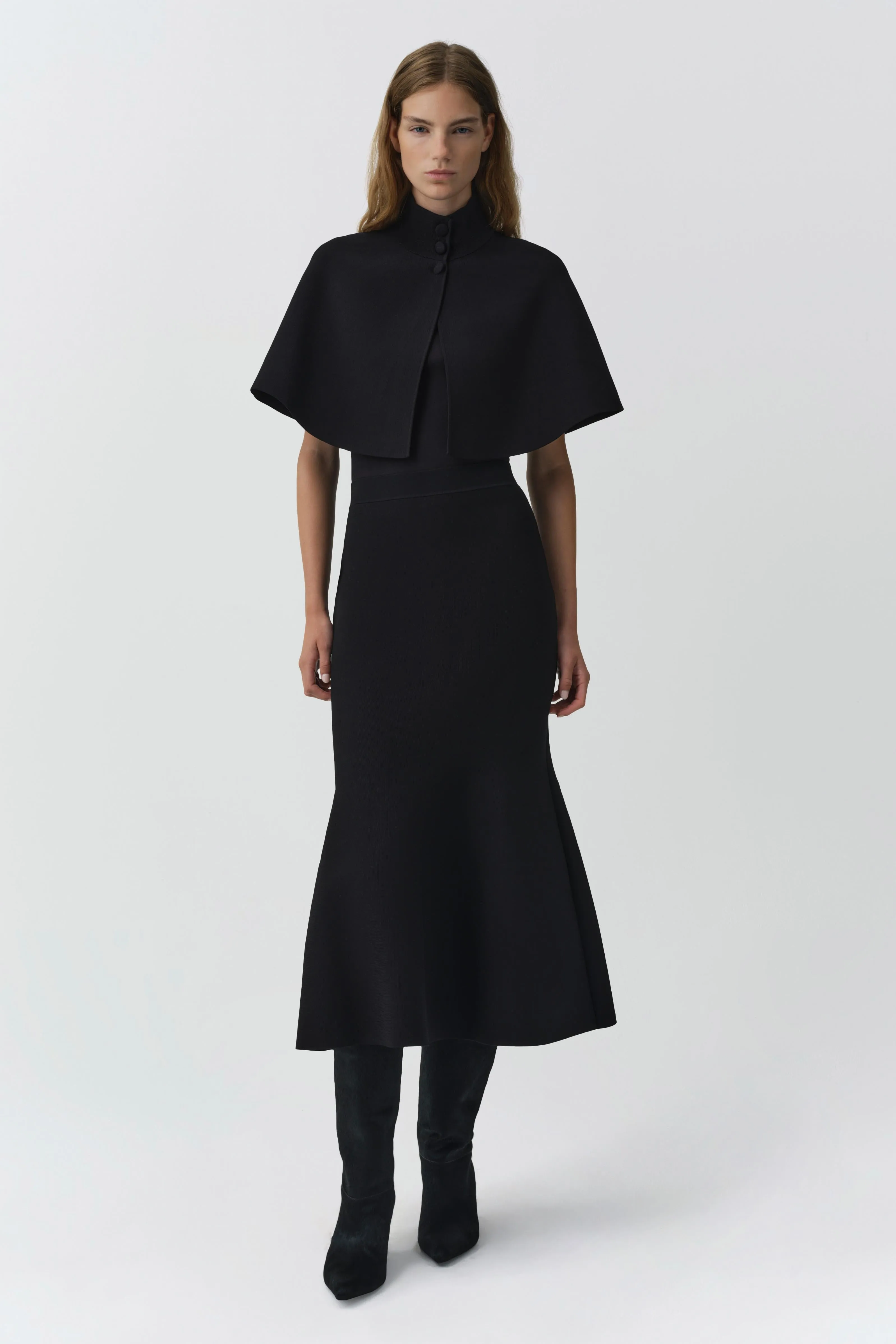 Ellignton Compact Knit Cape sold by Simkhai product image thumbnail 2