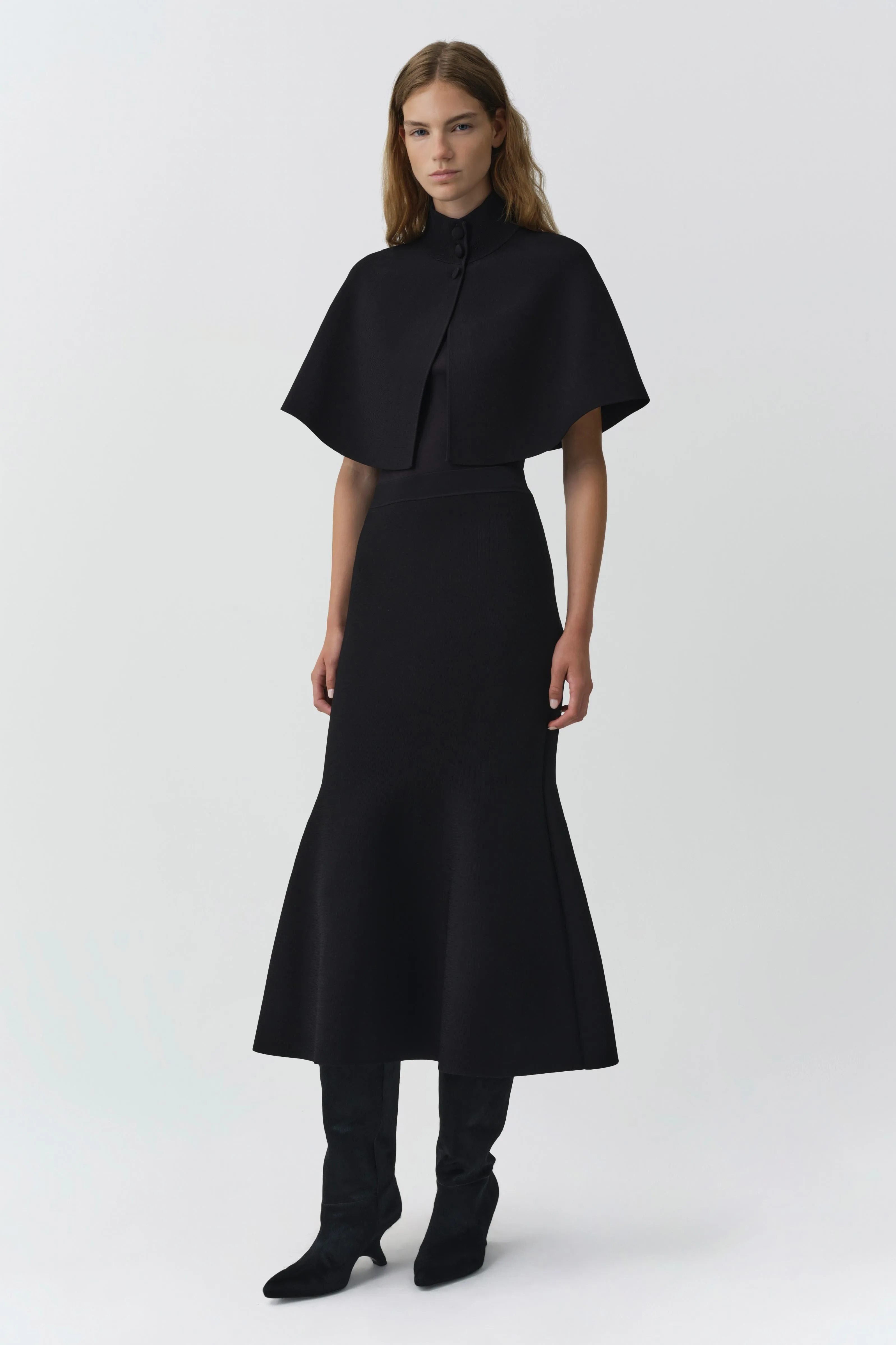 Ellignton Compact Knit Cape sold by Simkhai product image thumbnail 4