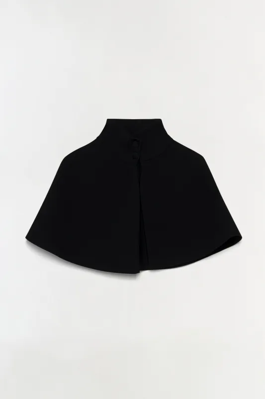 Ellignton Compact Knit Cape made by Simkhai