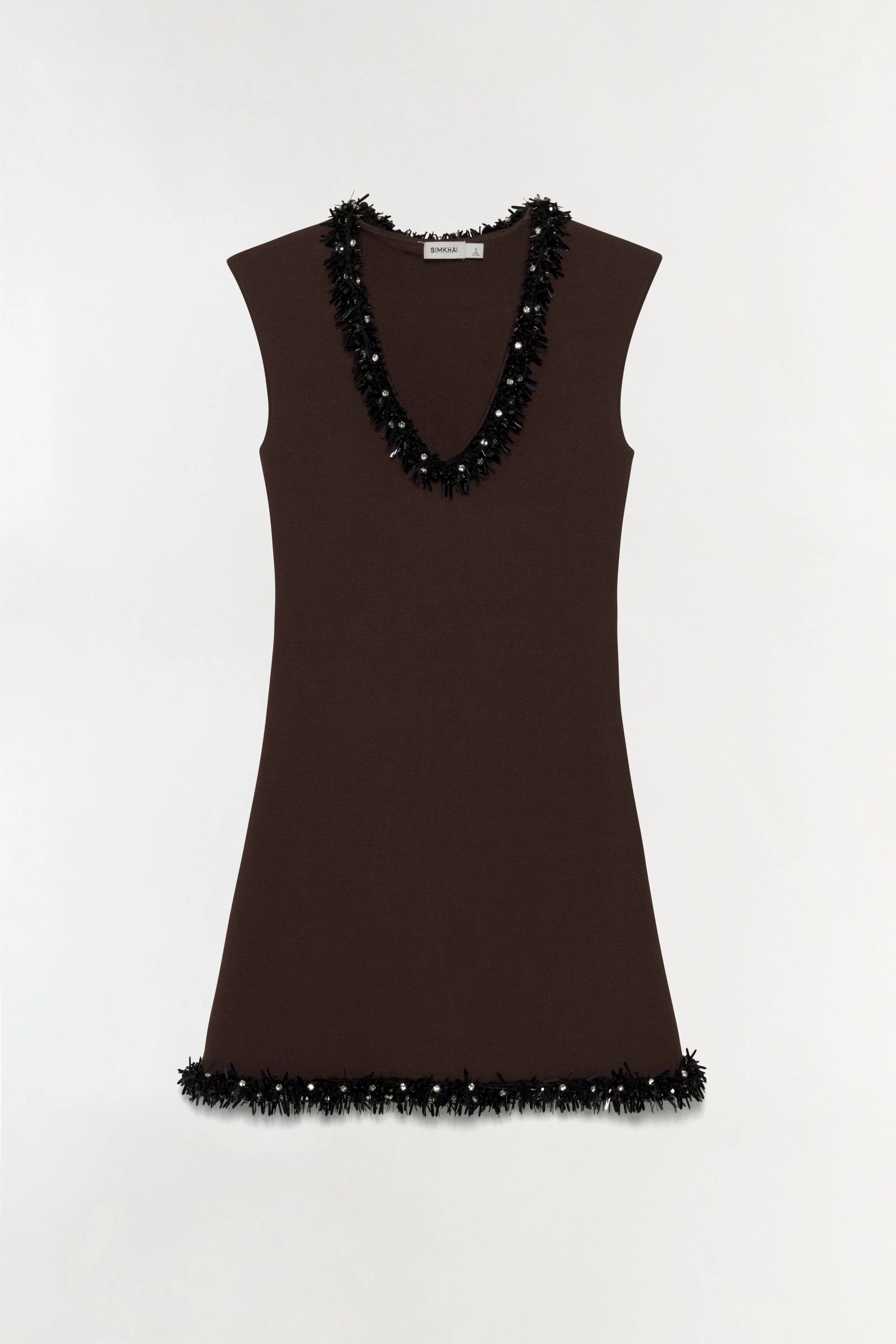 Suki Compact Knit Mini Dress sold by Simkhai
