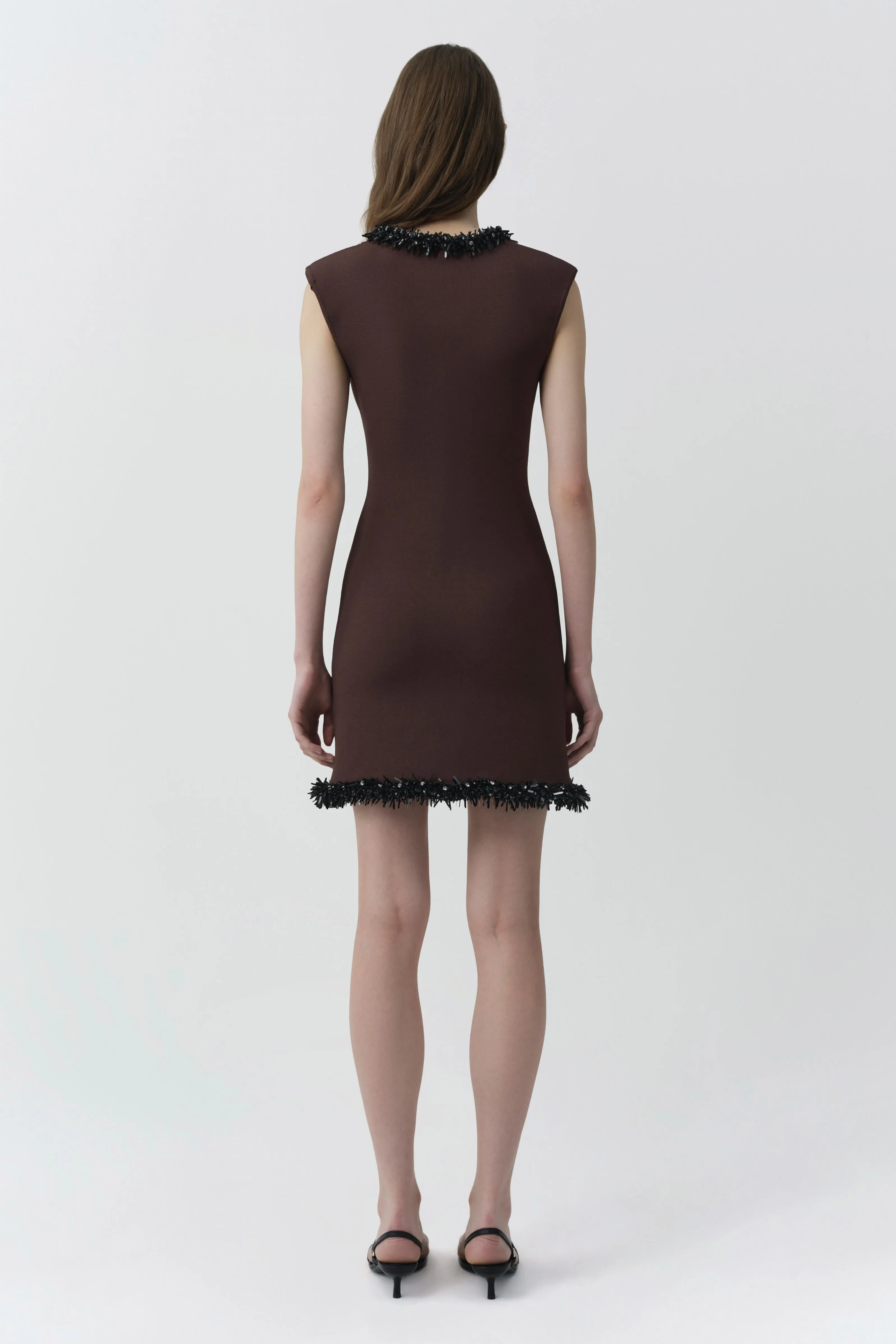 Suki Compact Knit Mini Dress sold by Simkhai product image thumbnail 5